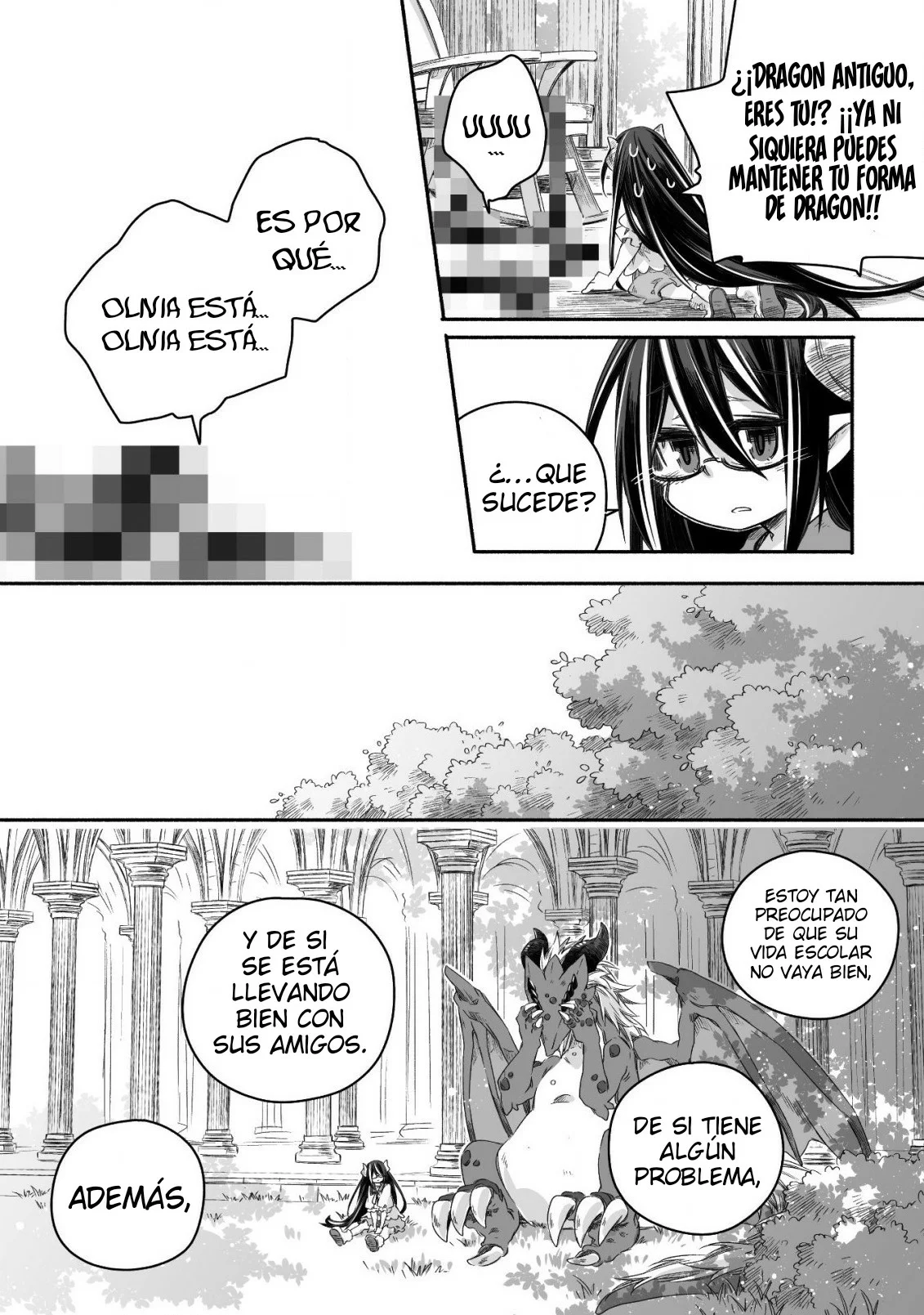 Diario de paternidad del dragón más fuerte que de repente se convirtió en papá Capítulo 15 - Page 3