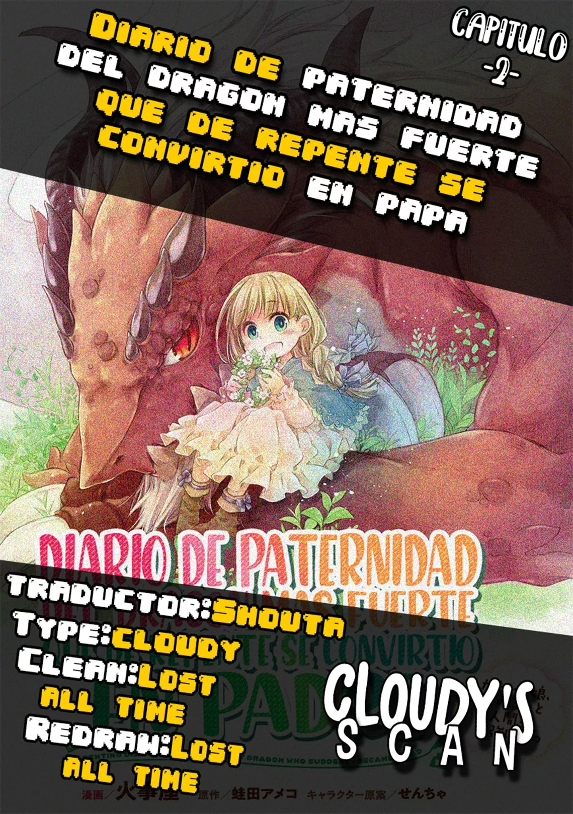 Diario de paternidad del dragón más fuerte que de repente se convirtió en papá Capítulo 2 - Page 1
