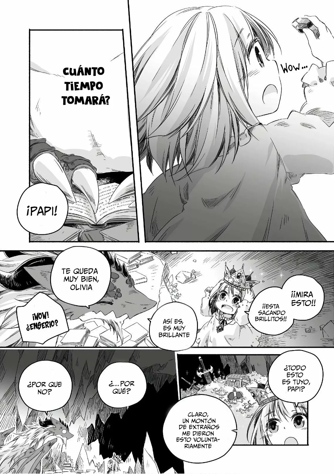 Diario de paternidad del dragón más fuerte que de repente se convirtió en papá Capítulo 2 - Page 4