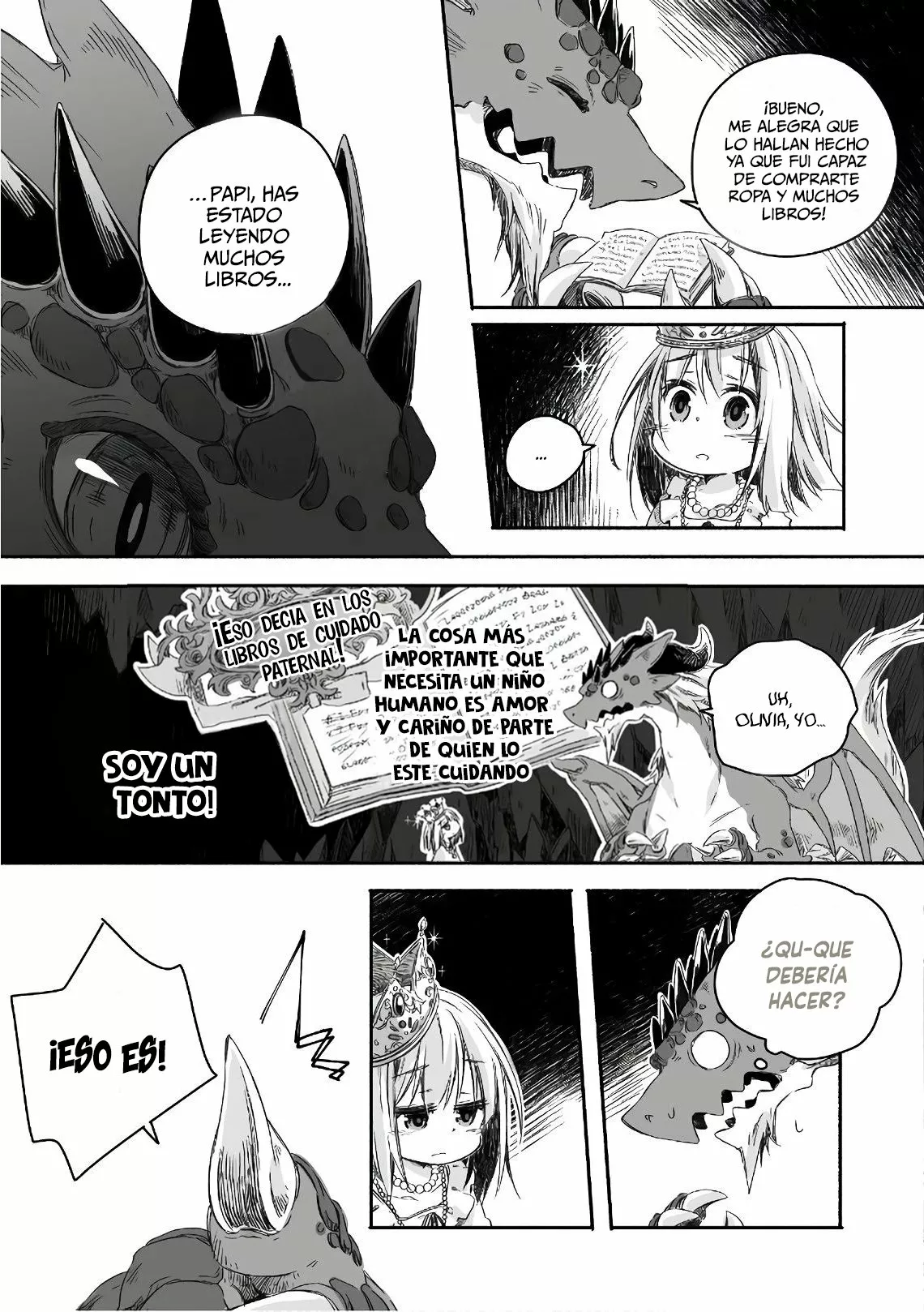 Diario de paternidad del dragón más fuerte que de repente se convirtió en papá Capítulo 2 - Page 5