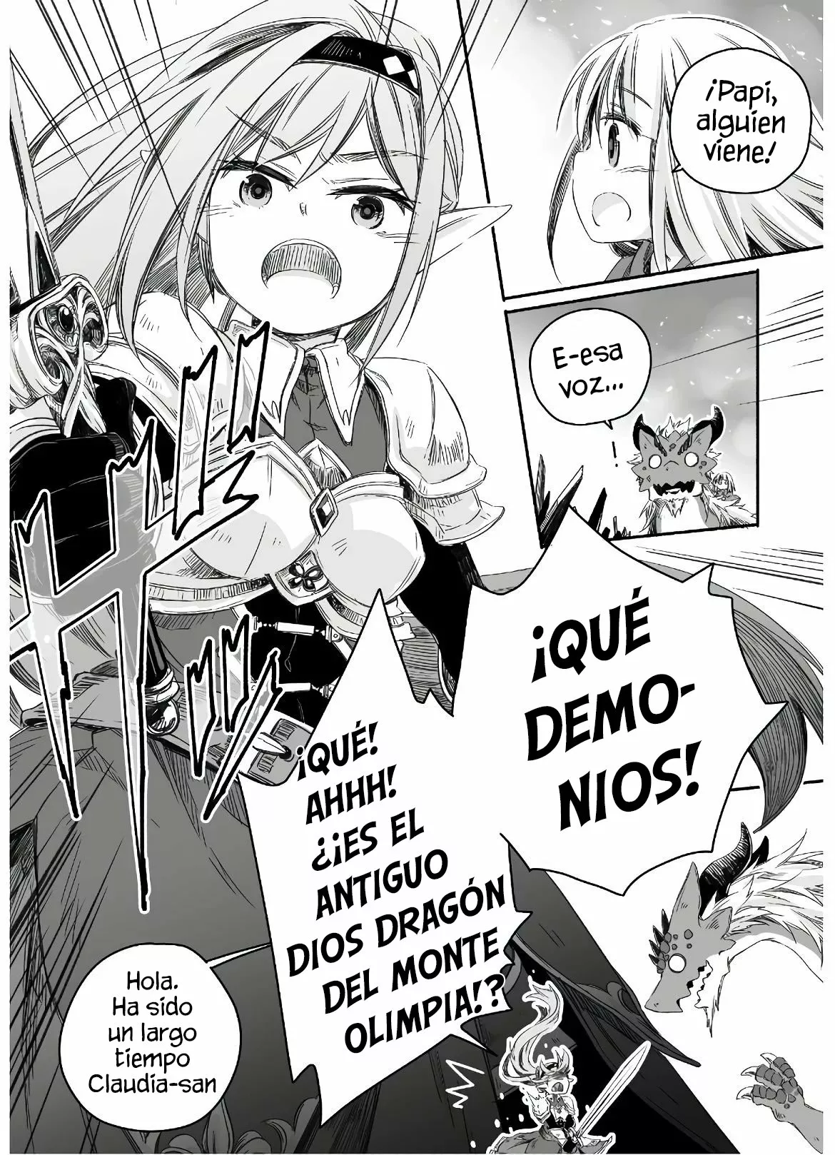 Diario de paternidad del dragón más fuerte que de repente se convirtió en papá Capítulo 3 - Page 4