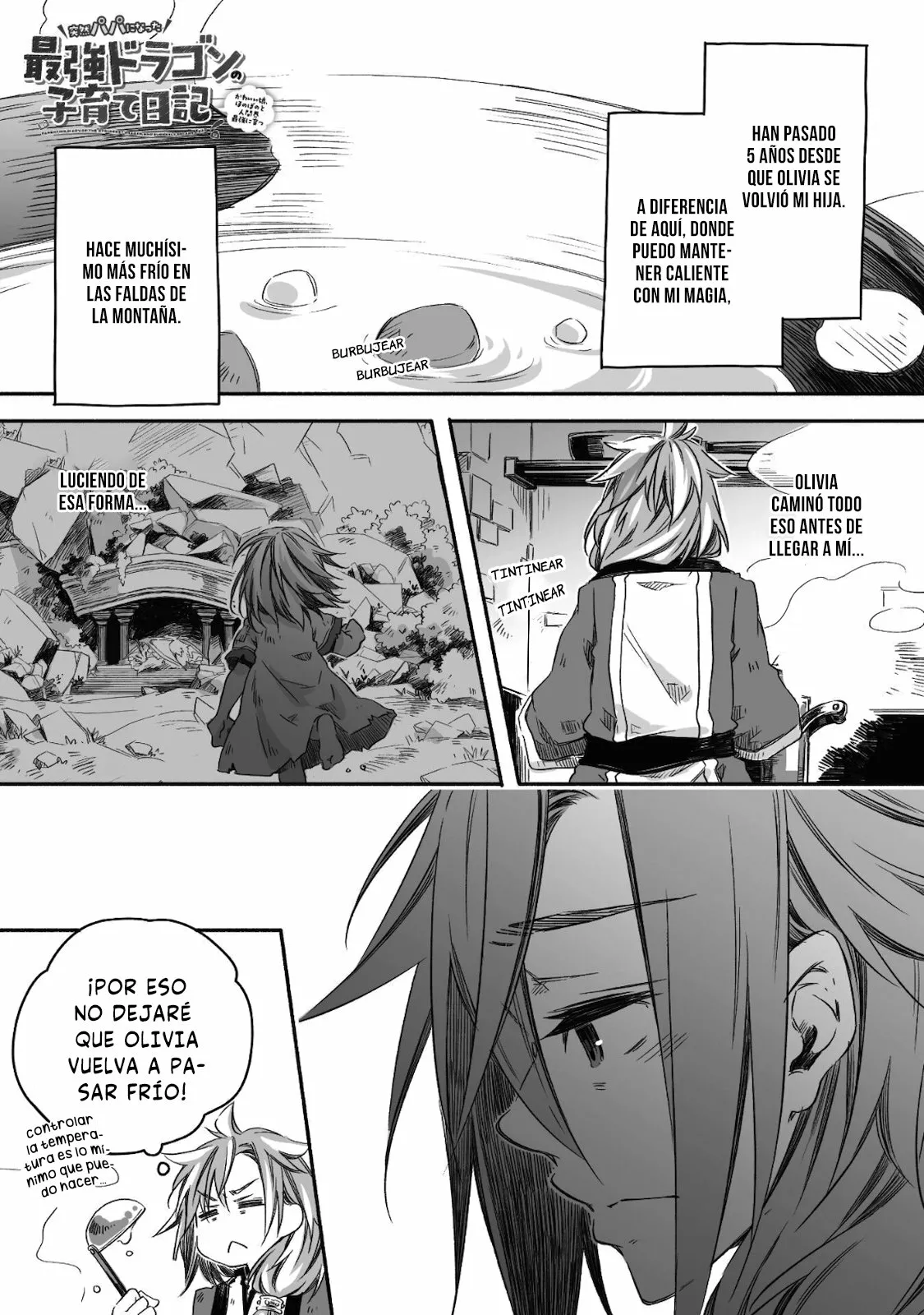 Diario de paternidad del dragón más fuerte que de repente se convirtió en papá Capítulo 7 - Page 2