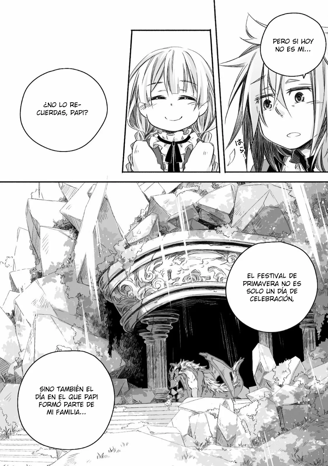 Diario de paternidad del dragón más fuerte que de repente se convirtió en papá Capítulo 8 - Page 9