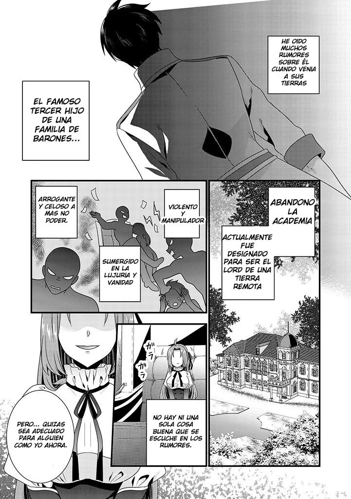 Tsuihou Sareta Akuyaku Reijou to Tensei Danshaku no Slow de Fushigi na Kekkon Seikatsu Capítulo 2.2 - Page 4