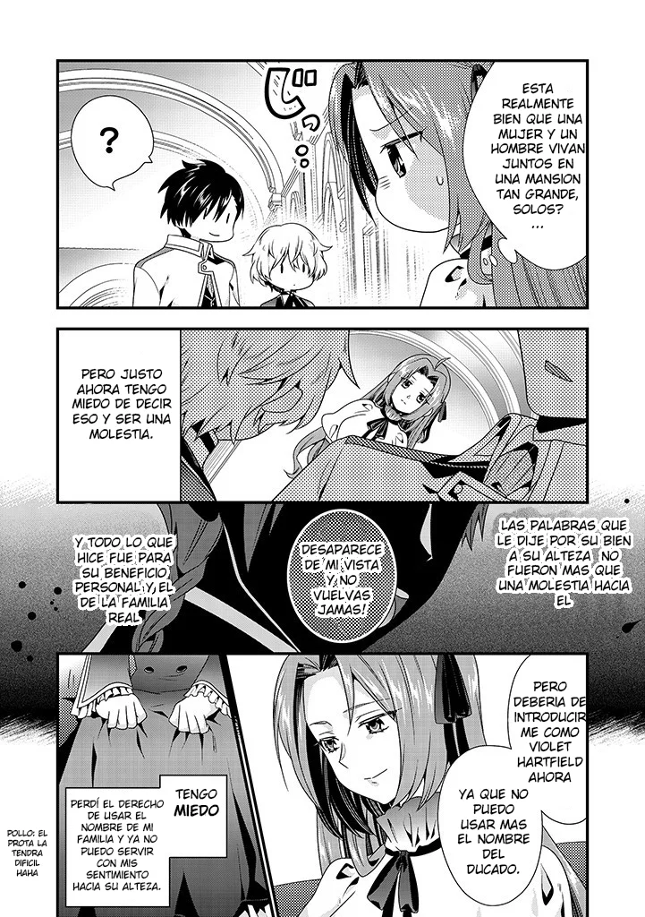Tsuihou Sareta Akuyaku Reijou to Tensei Danshaku no Slow de Fushigi na Kekkon Seikatsu Capítulo 2.2 - Page 7