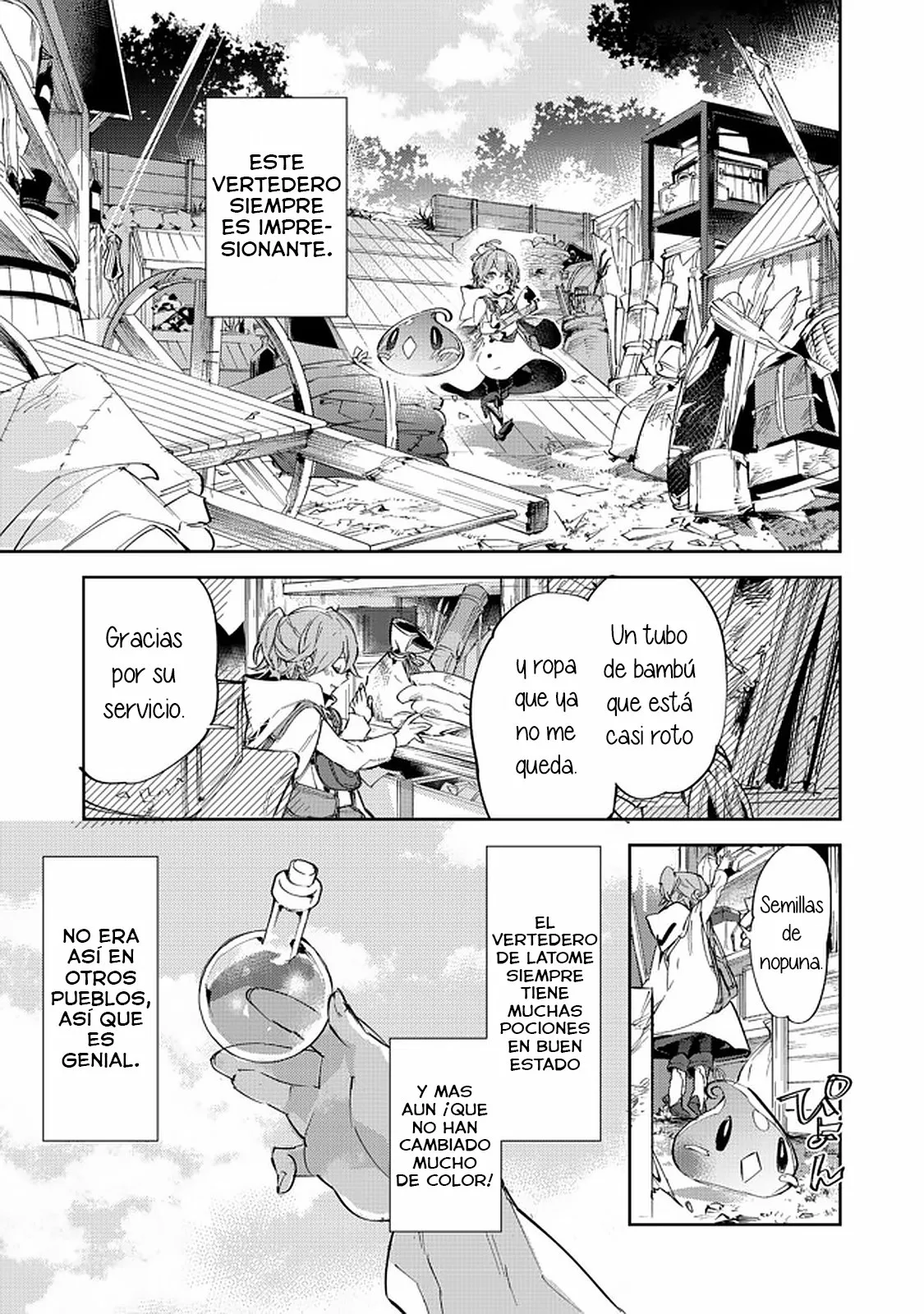 Saijaku Tamer wa Gomi Hiroi no Tabi wo Hajimemashita Capítulo 11.1 - Page 8