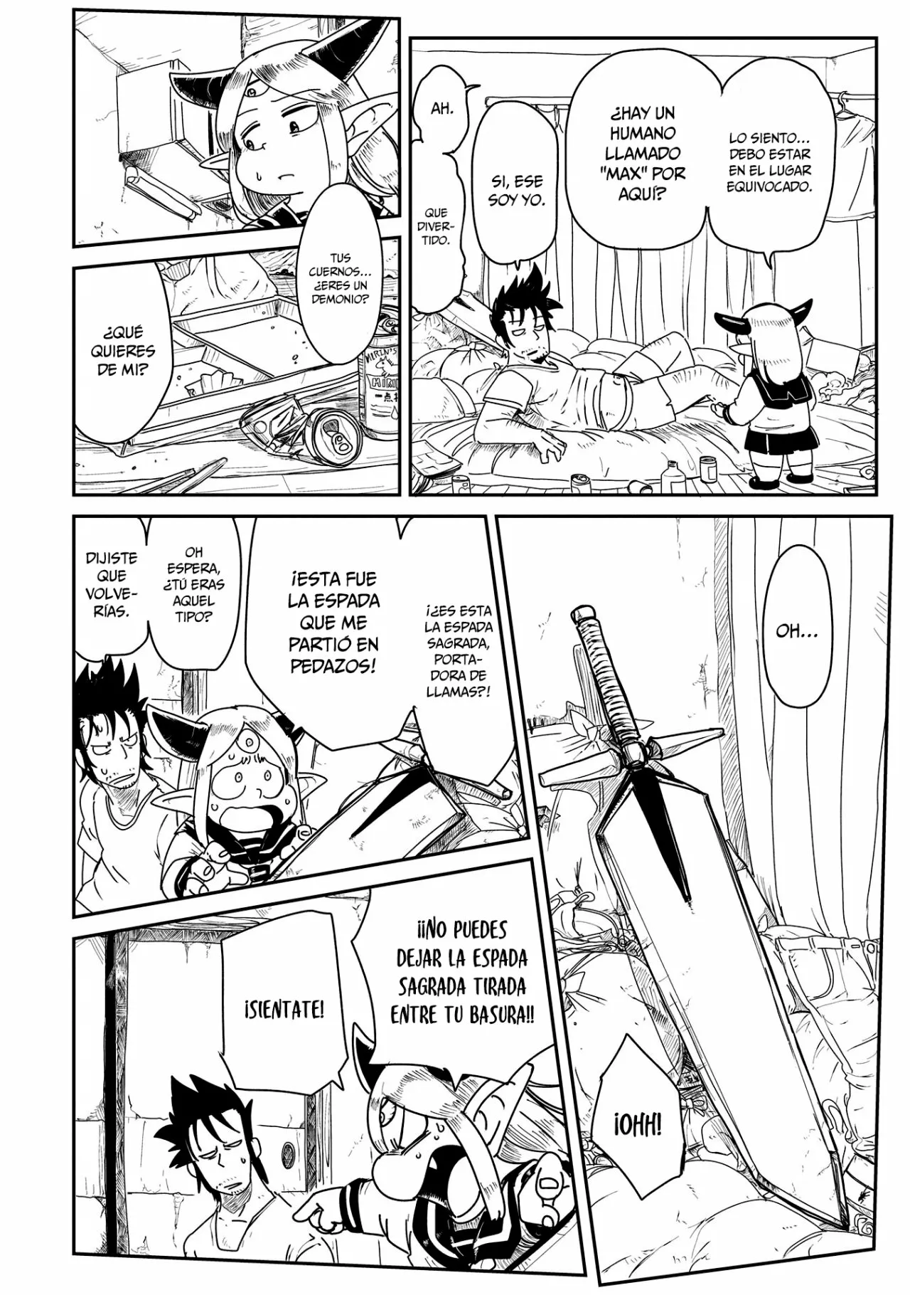 Level 1 Demon Lord & One Room Hero Capítulo 2 - Page 7