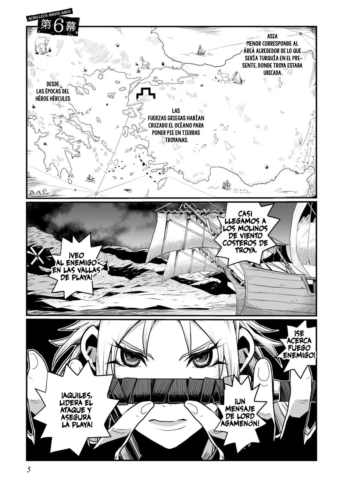 Achilleus – Argos no Gunshin Capítulo 6 - Page 7