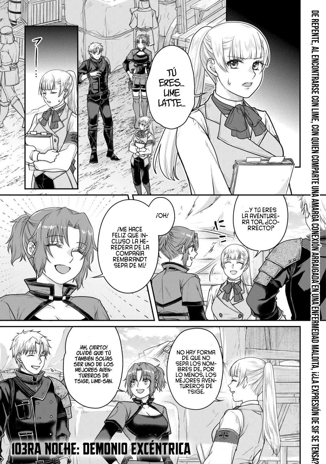 Tsuki ga Michibiku Isekai Douchuu Capítulo 103 - Page 4