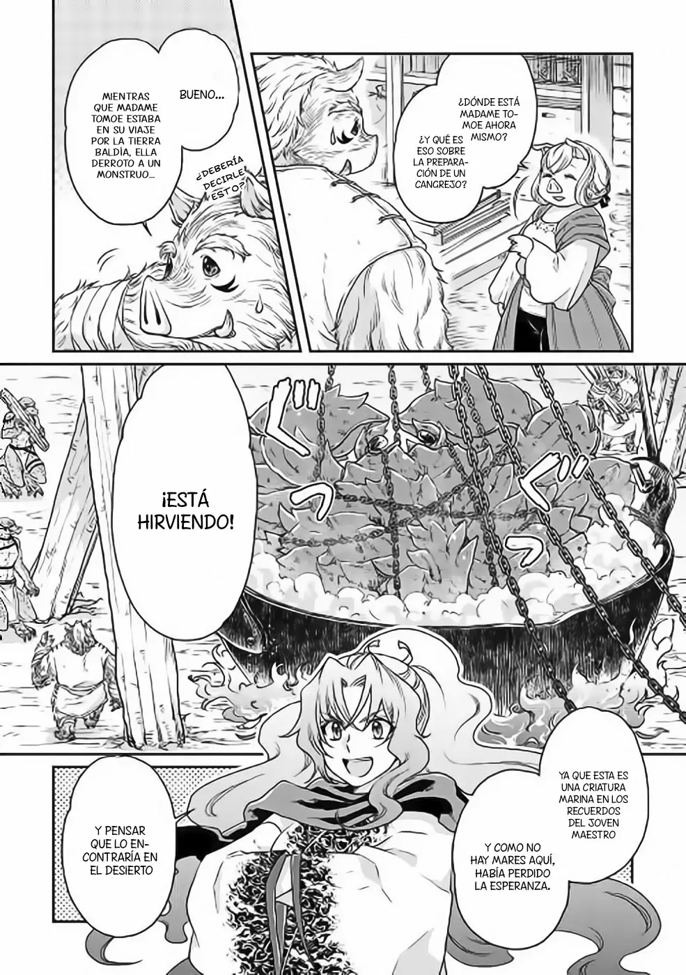 Tsuki ga Michibiku Isekai Douchuu Capítulo 21 - Page 4