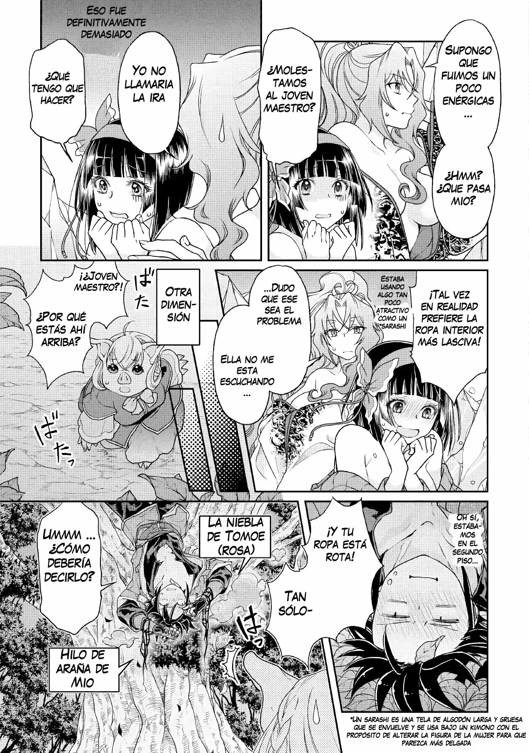 Tsuki ga Michibiku Isekai Douchuu Capítulo 38 - Page 8