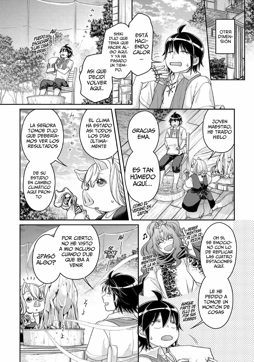 Tsuki ga Michibiku Isekai Douchuu Capítulo 65 - Page 23