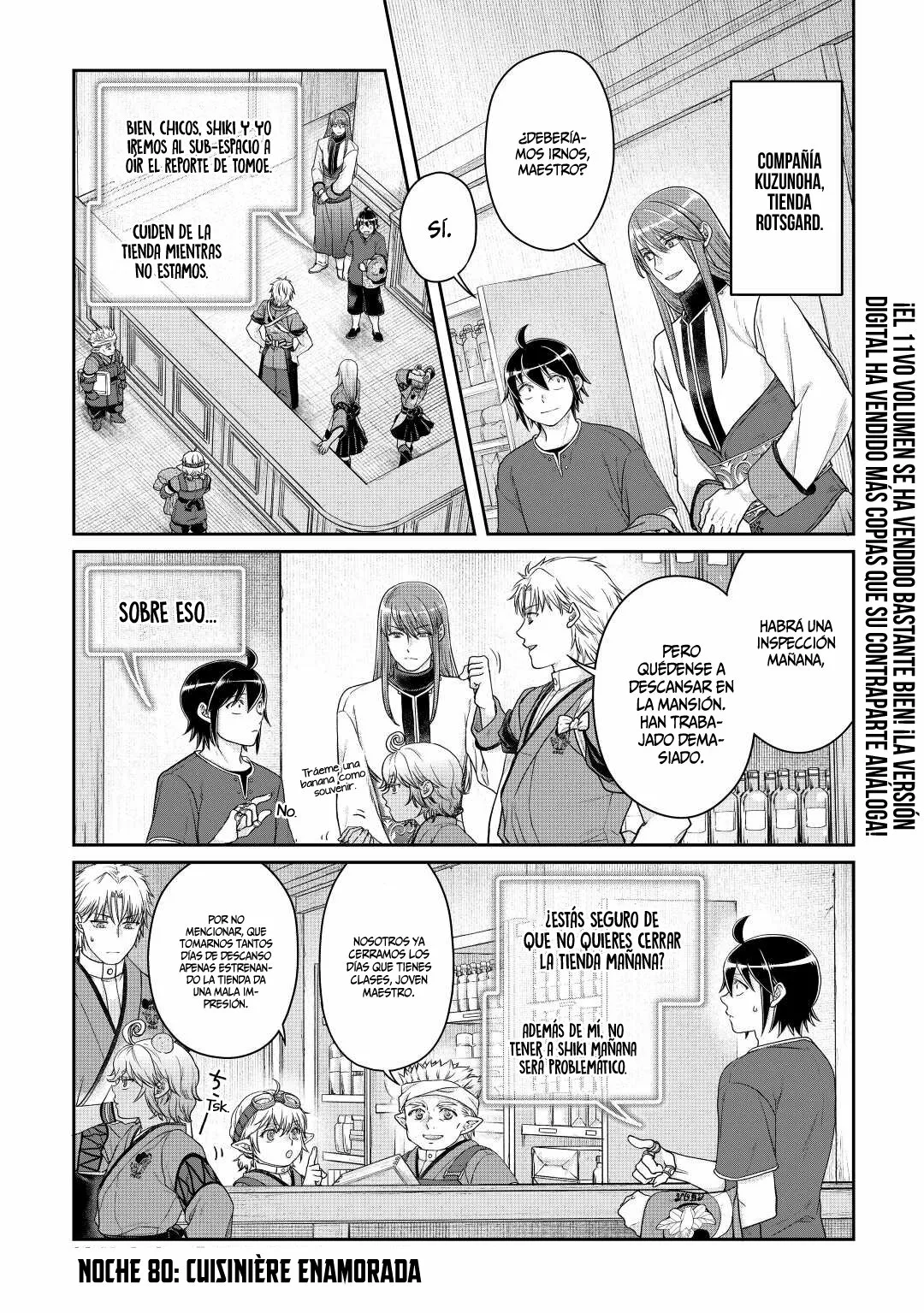 Tsuki ga Michibiku Isekai Douchuu Capítulo 80 - Page 4