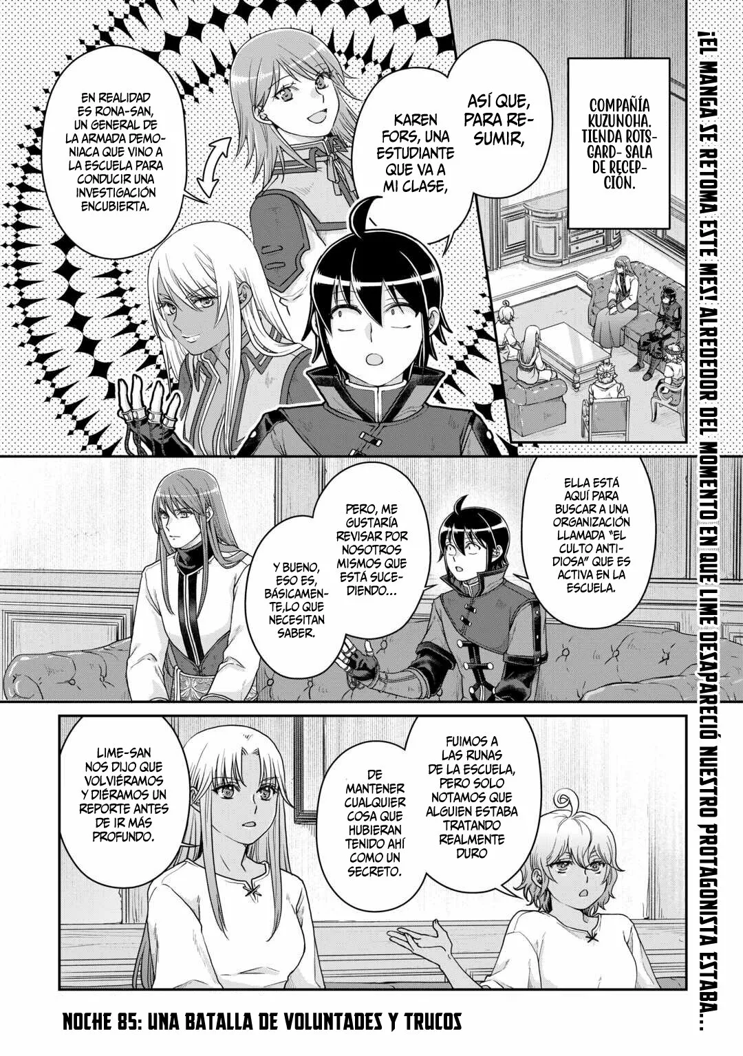 Tsuki ga Michibiku Isekai Douchuu Capítulo 85 - Page 5