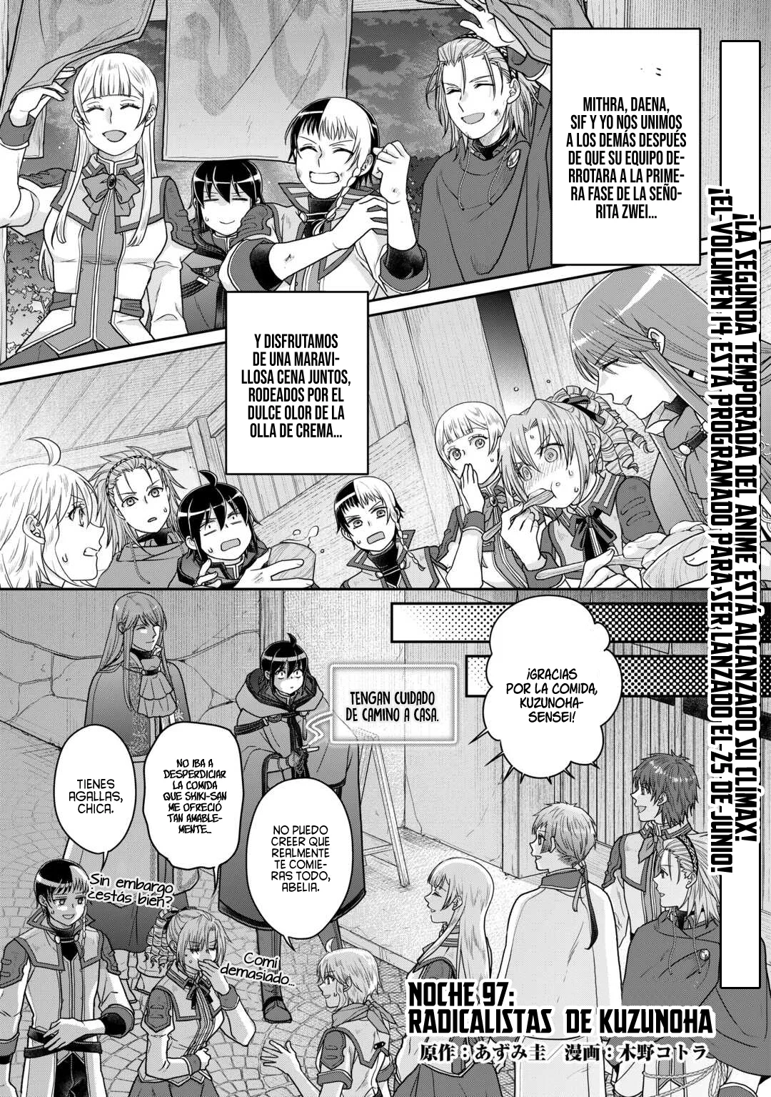 Tsuki ga Michibiku Isekai Douchuu Capítulo 97 - Page 4