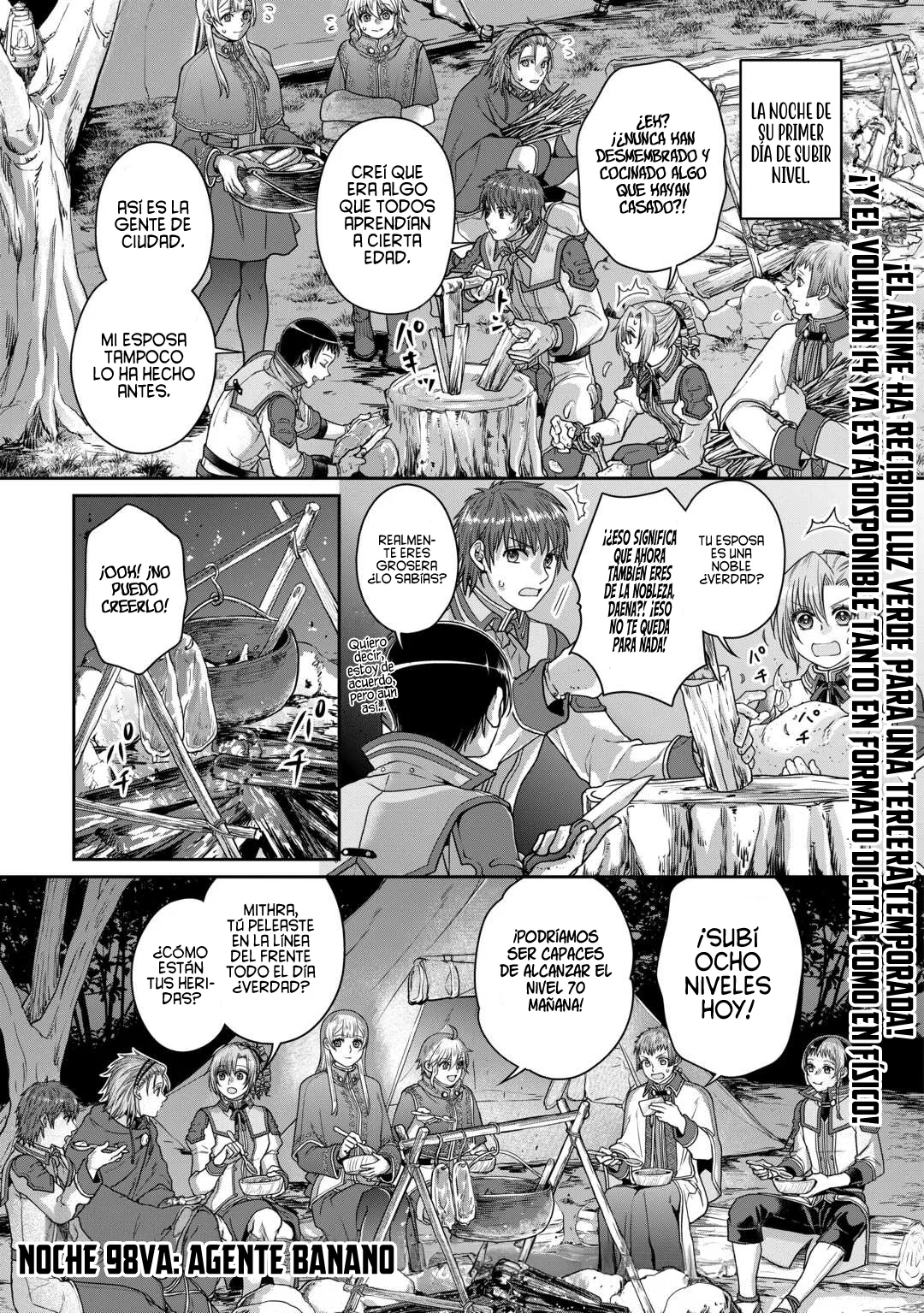 Tsuki ga Michibiku Isekai Douchuu Capítulo 98 - Page 4
