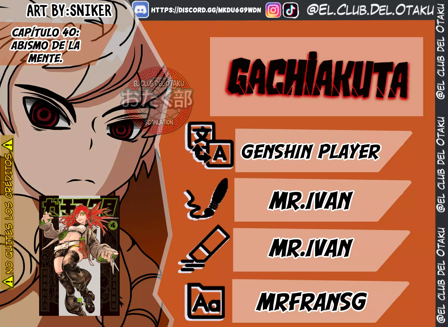 Gachiakuta Capítulo 40 - Page 1