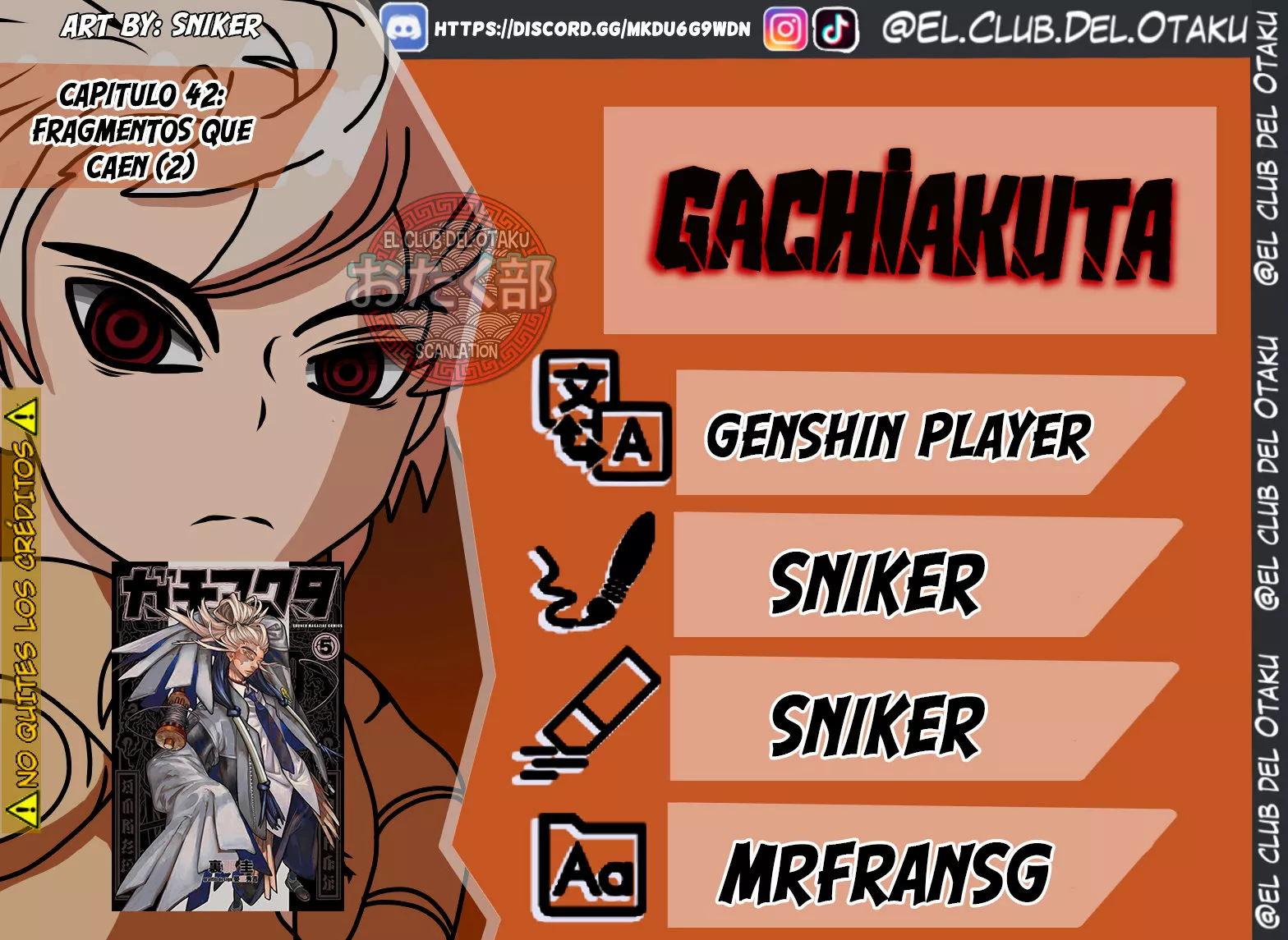 Gachiakuta Capítulo 42 - Page 1