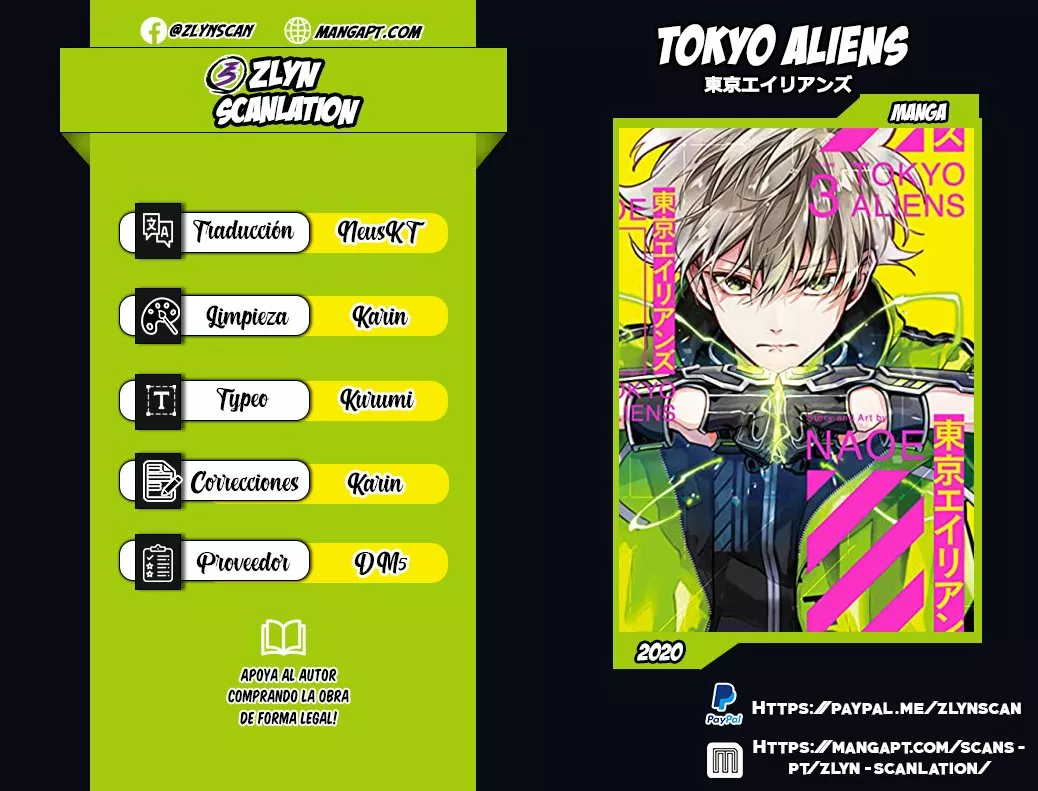Tokyo Aliens Capítulo 12 - Page 1