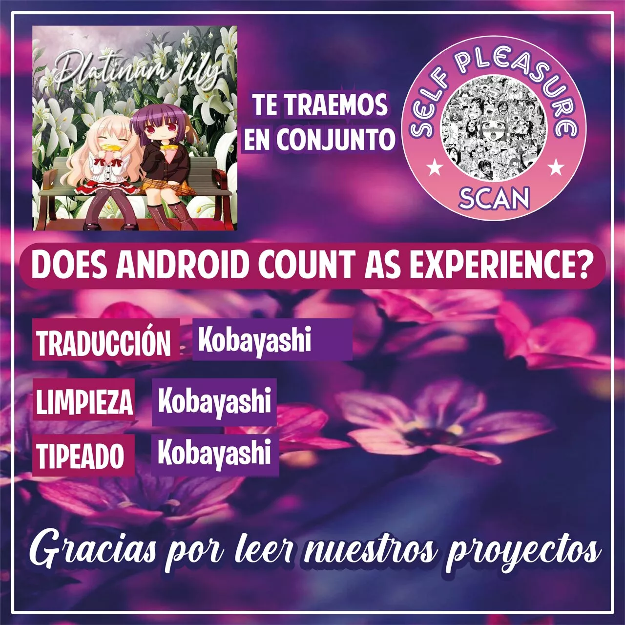 Android wa Keiken Ninzuu ni Hairimasu ka?? Capítulo 14 - Page 1