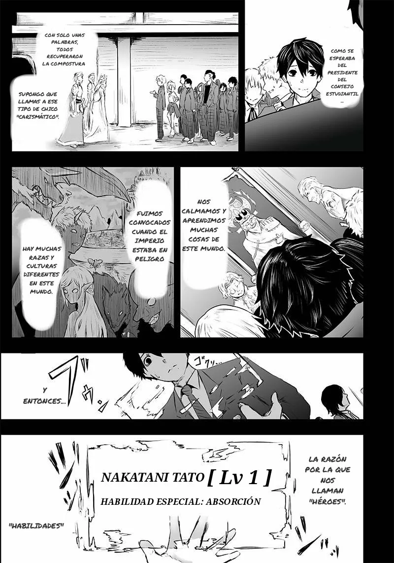 Ore dake Fuguu Skill no Isekai Shoukan Hangyakuki: Saijaku Skill «Kyuushuu» ga Subete wo Nomikomu made Capítulo 1 - Page 14