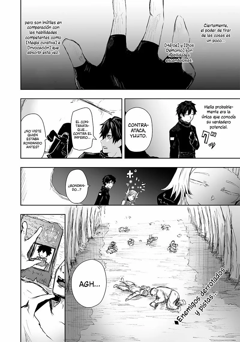 Ore dake Fuguu Skill no Isekai Shoukan Hangyakuki: Saijaku Skill «Kyuushuu» ga Subete wo Nomikomu made Capítulo 10 - Page 19