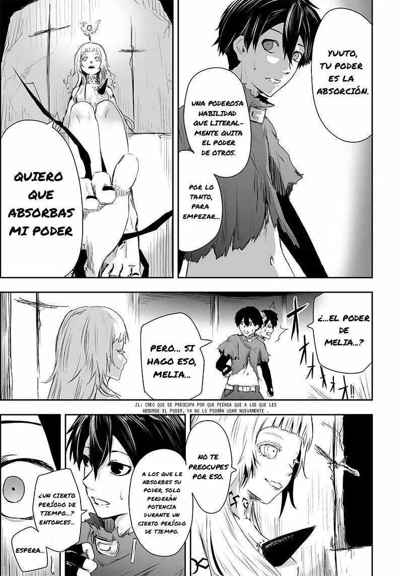Ore dake Fuguu Skill no Isekai Shoukan Hangyakuki: Saijaku Skill «Kyuushuu» ga Subete wo Nomikomu made Capítulo 2 - Page 37