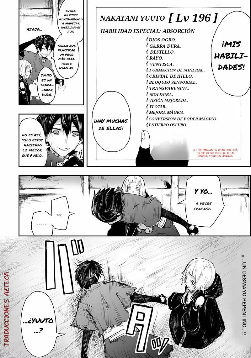 Ore dake Fuguu Skill no Isekai Shoukan Hangyakuki: Saijaku Skill «Kyuushuu» ga Subete wo Nomikomu made Capítulo 3 - Page 21