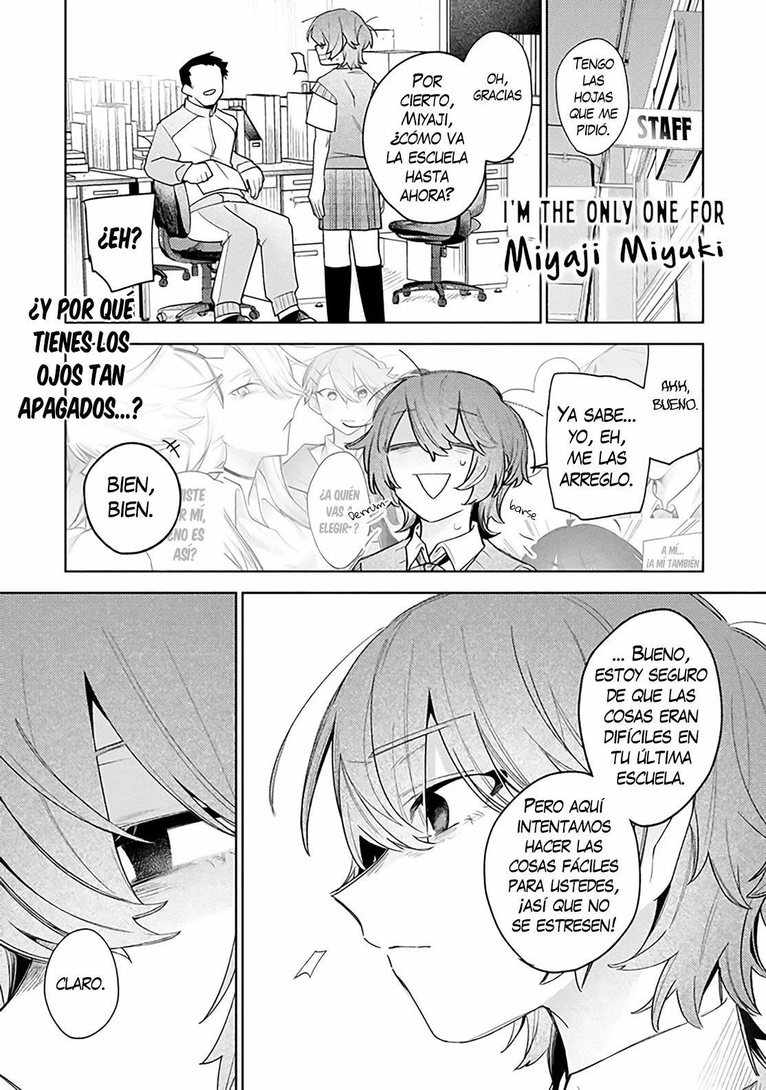 Watashi Dake ga Miyaji Miyuki wo Aishiteiru Capítulo 4 - Page 1