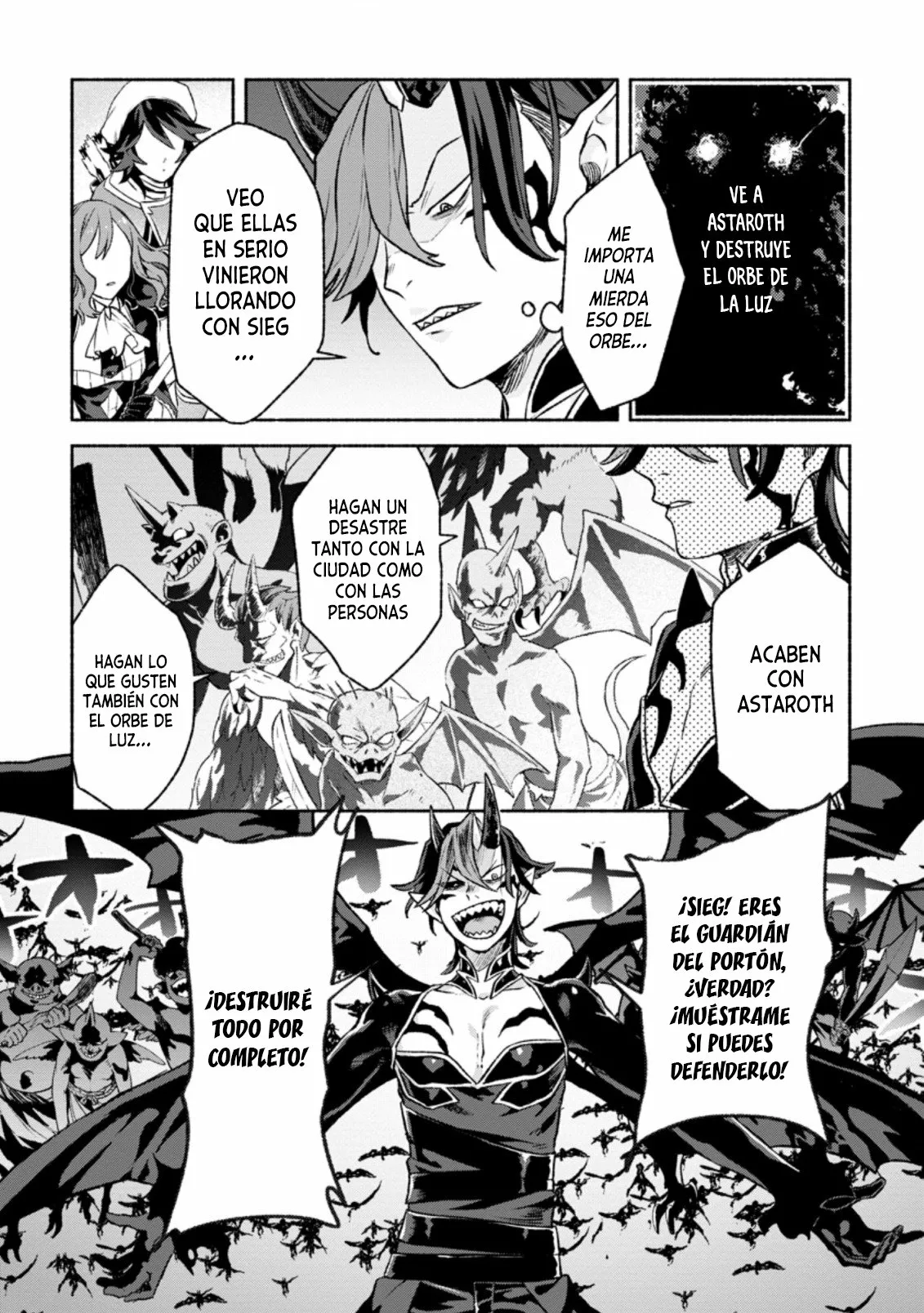 Sono Monban, Saikyou Nitsuki: Tsuihou Sareta Bougyo Ryoku 9999 no Senshi, Ou Miyako no Monban Toshite Musou Suru Capítulo 12.1 - Page 2
