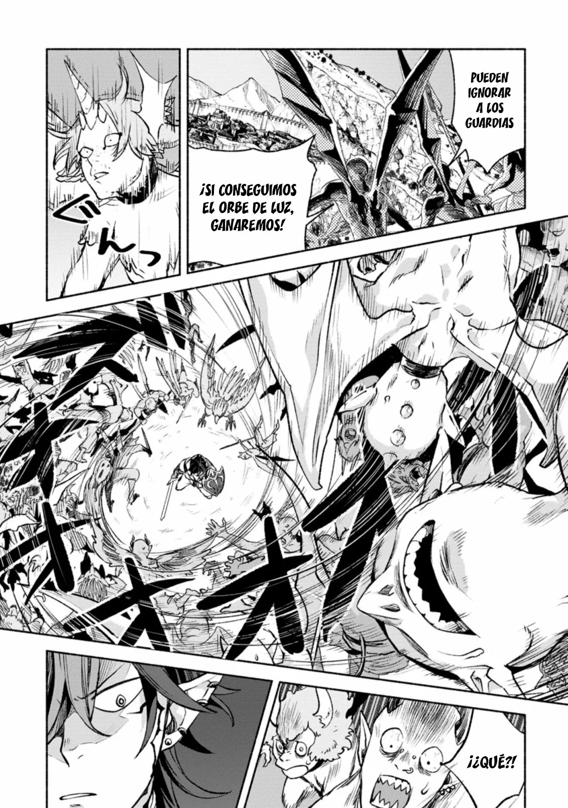 Sono Monban, Saikyou Nitsuki: Tsuihou Sareta Bougyo Ryoku 9999 no Senshi, Ou Miyako no Monban Toshite Musou Suru Capítulo 12.1 - Page 5