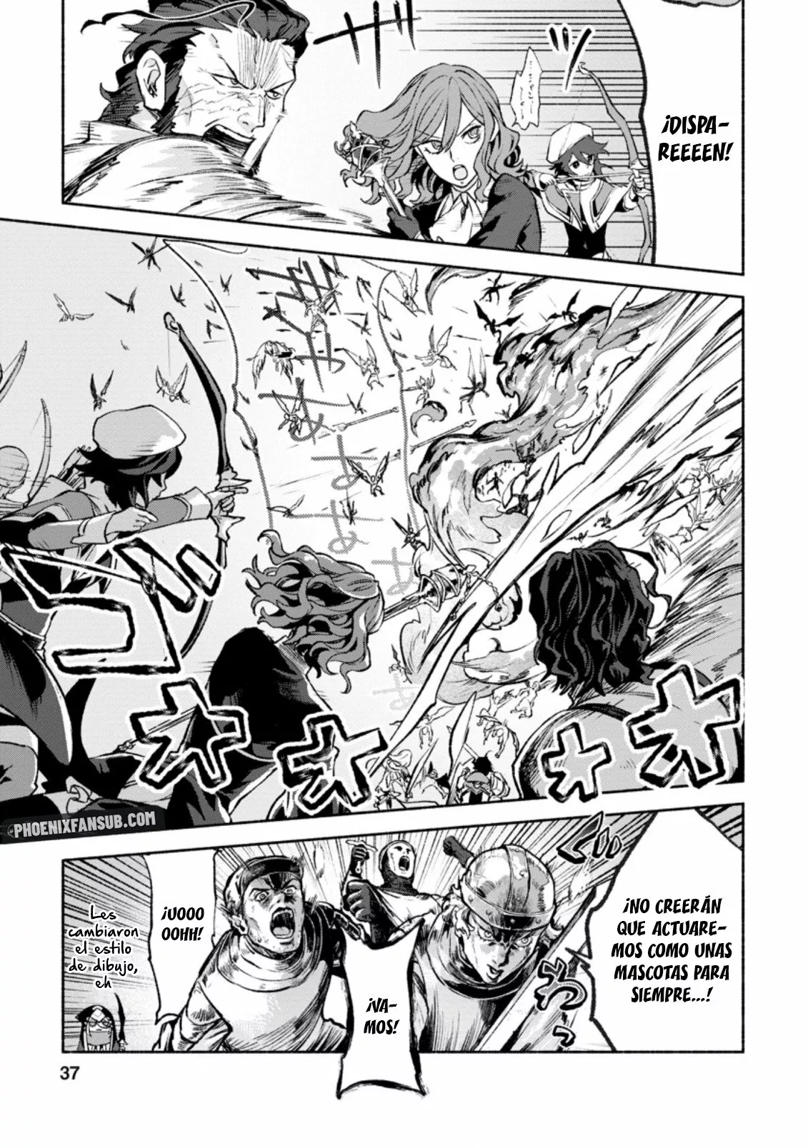 Sono Monban, Saikyou Nitsuki: Tsuihou Sareta Bougyo Ryoku 9999 no Senshi, Ou Miyako no Monban Toshite Musou Suru Capítulo 12.1 - Page 6