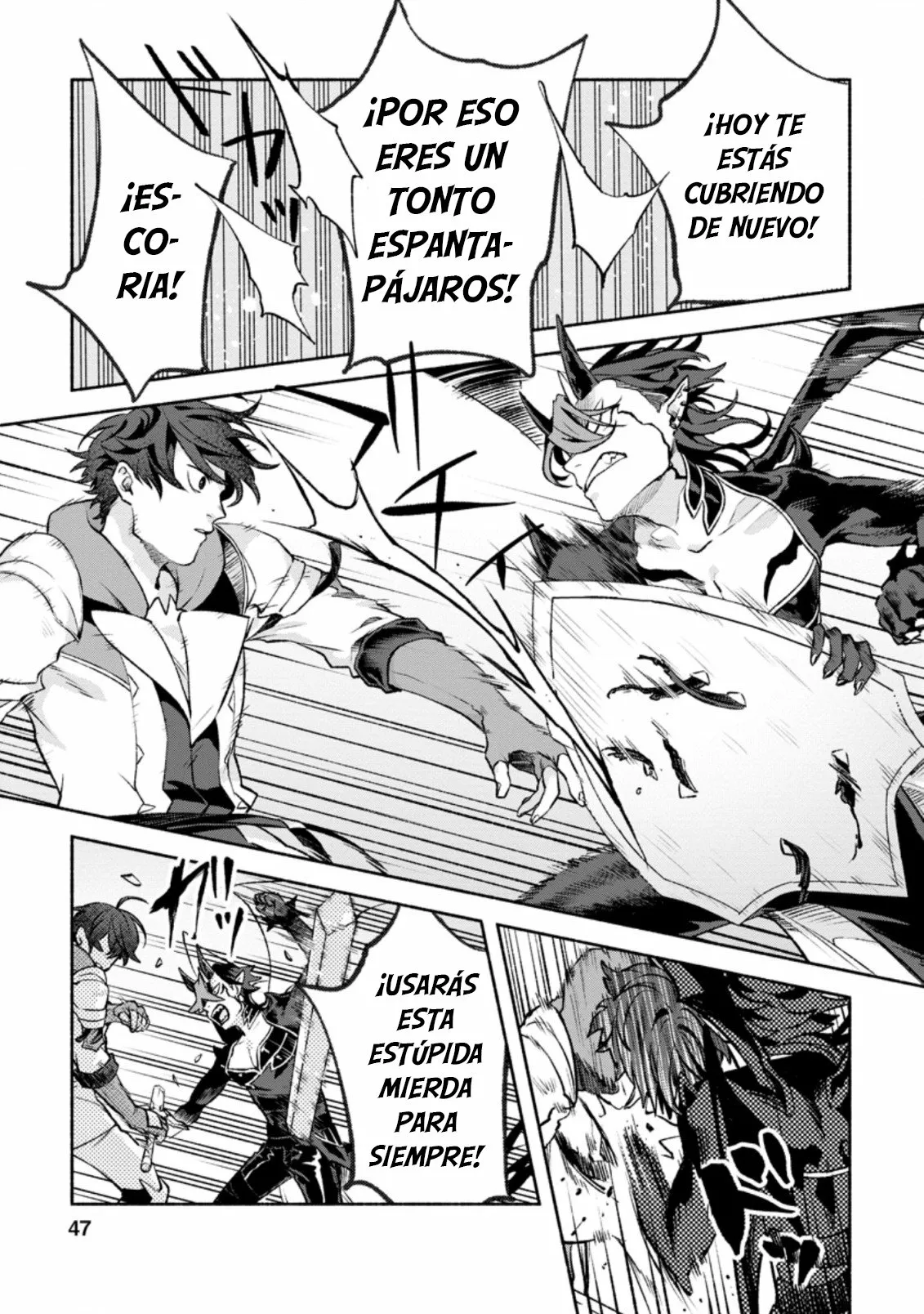 Sono Monban, Saikyou Nitsuki: Tsuihou Sareta Bougyo Ryoku 9999 no Senshi, Ou Miyako no Monban Toshite Musou Suru Capítulo 12.2 - Page 6