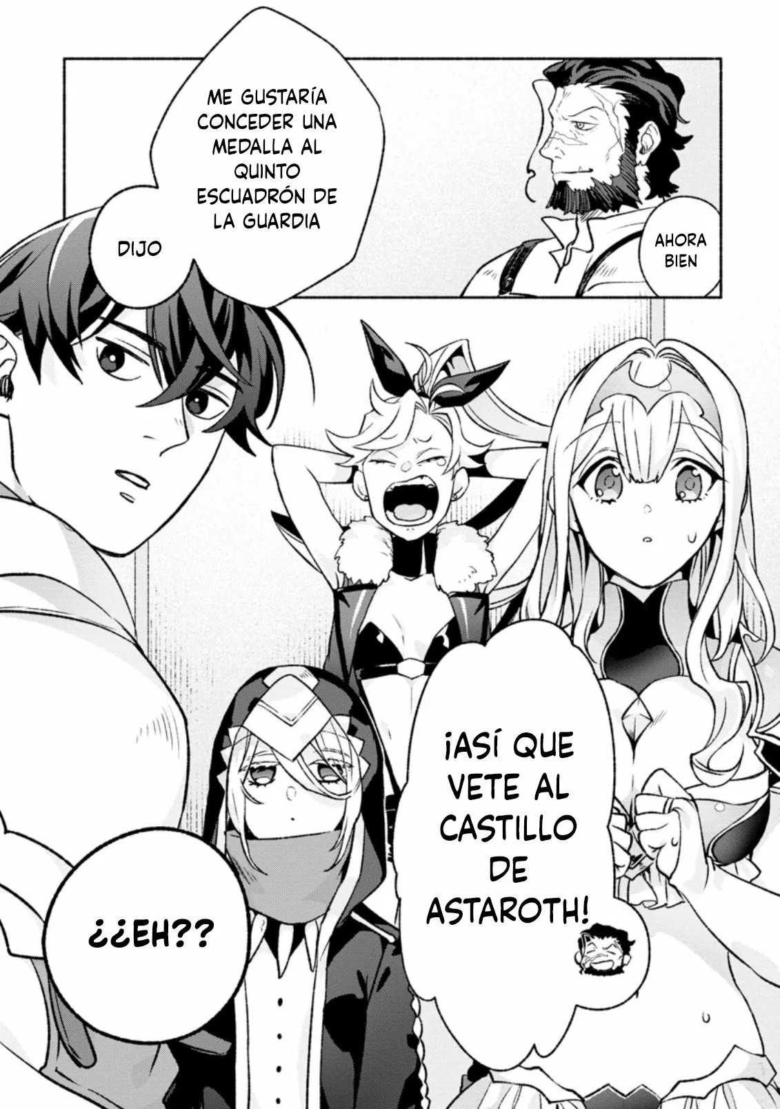Sono Monban, Saikyou Nitsuki: Tsuihou Sareta Bougyo Ryoku 9999 no Senshi, Ou Miyako no Monban Toshite Musou Suru Capítulo 13.3 - Page 10