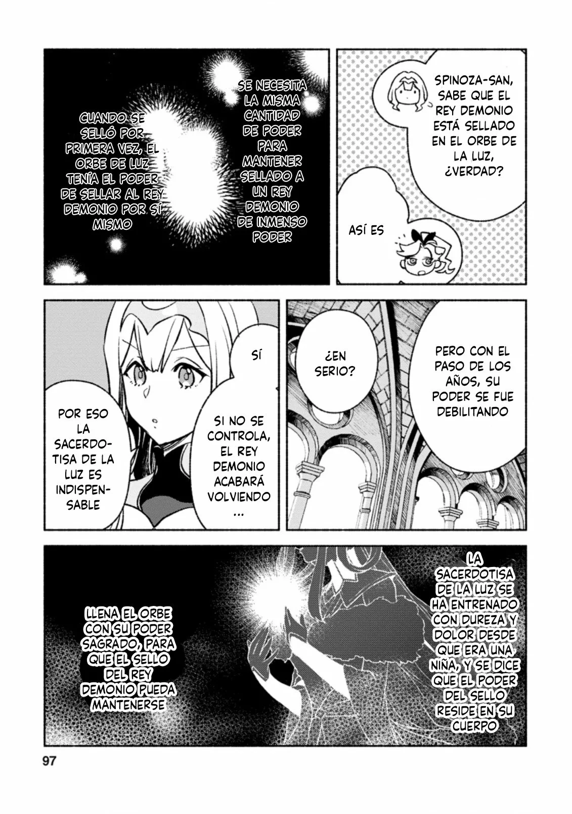 Sono Monban, Saikyou Nitsuki: Tsuihou Sareta Bougyo Ryoku 9999 no Senshi, Ou Miyako no Monban Toshite Musou Suru Capítulo 14.1 - Page 5