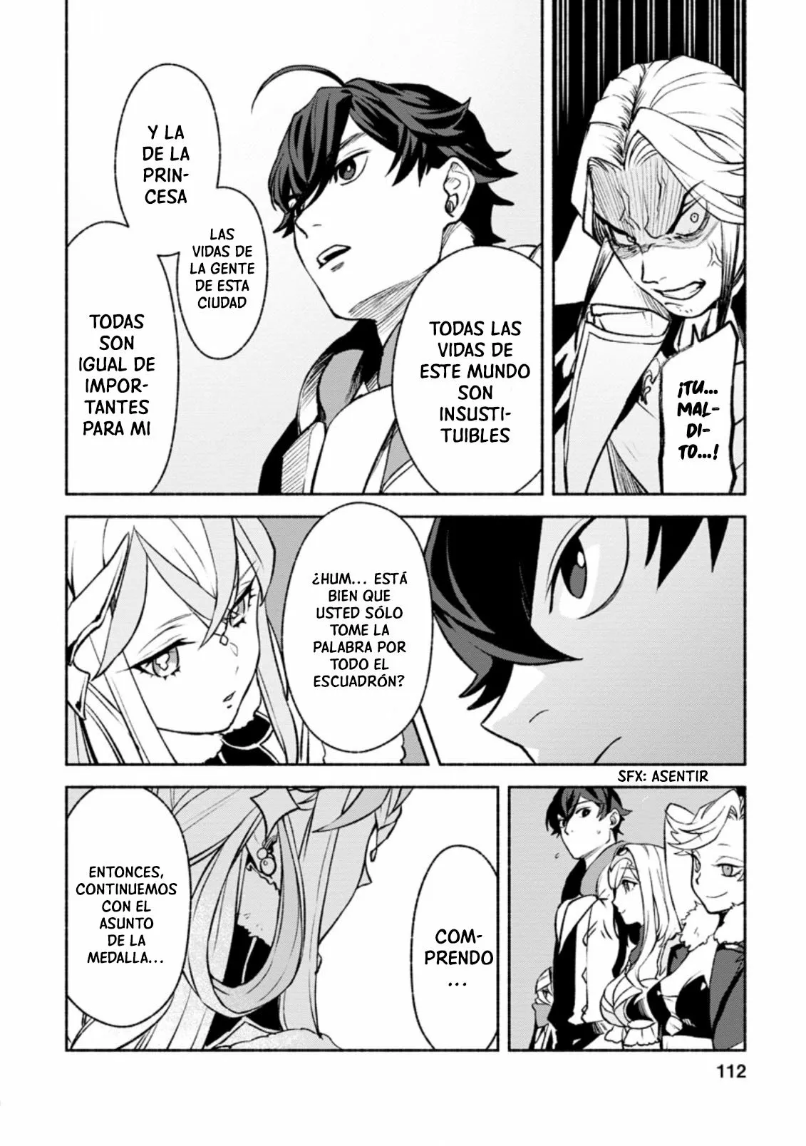 Sono Monban, Saikyou Nitsuki: Tsuihou Sareta Bougyo Ryoku 9999 no Senshi, Ou Miyako no Monban Toshite Musou Suru Capítulo 14.2 - Page 12