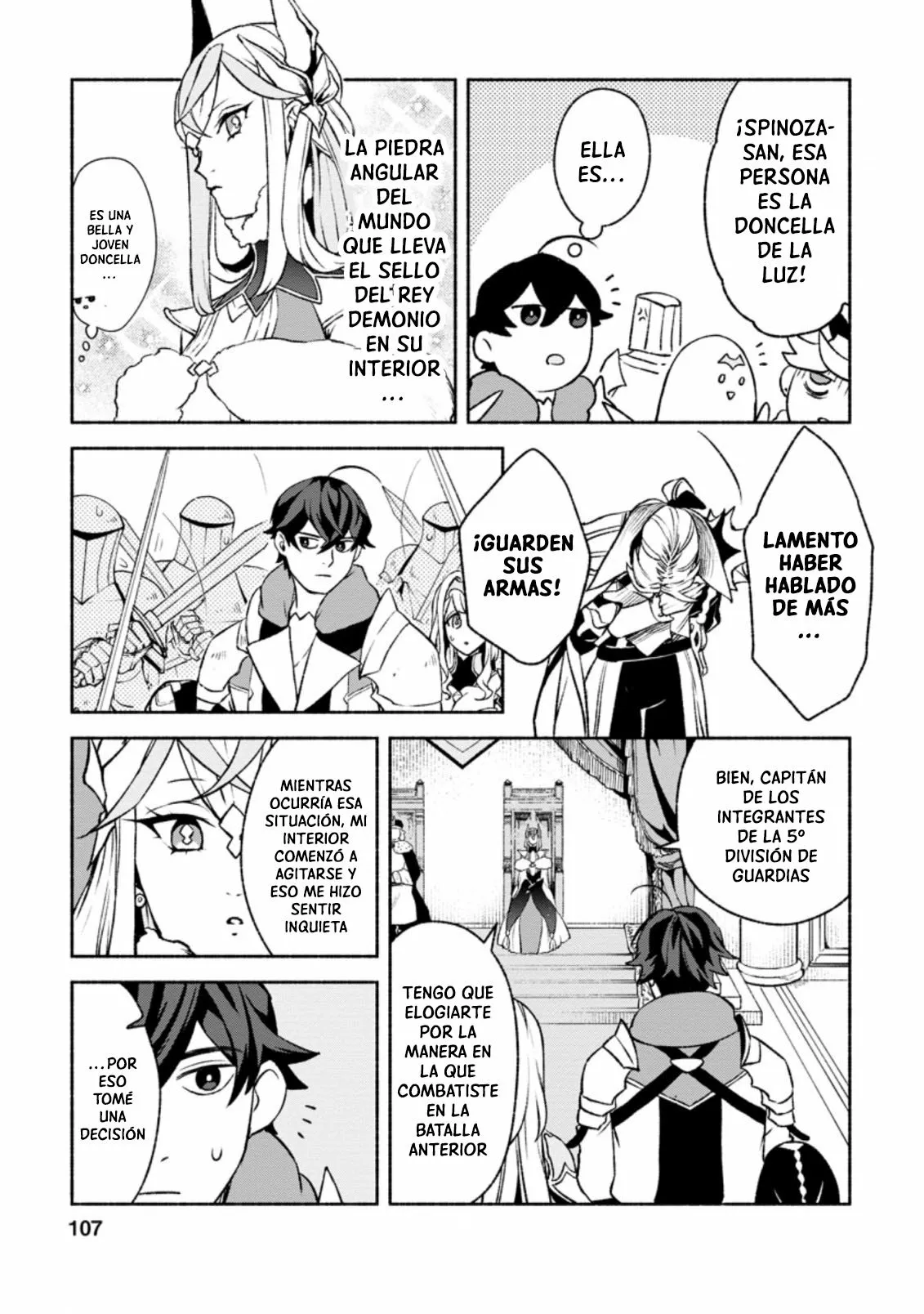 Sono Monban, Saikyou Nitsuki: Tsuihou Sareta Bougyo Ryoku 9999 no Senshi, Ou Miyako no Monban Toshite Musou Suru Capítulo 14.2 - Page 7
