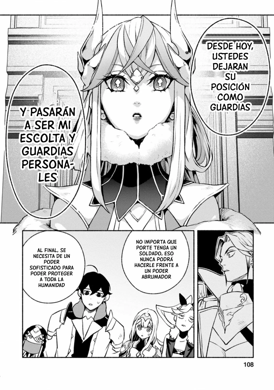 Sono Monban, Saikyou Nitsuki: Tsuihou Sareta Bougyo Ryoku 9999 no Senshi, Ou Miyako no Monban Toshite Musou Suru Capítulo 14.2 - Page 8