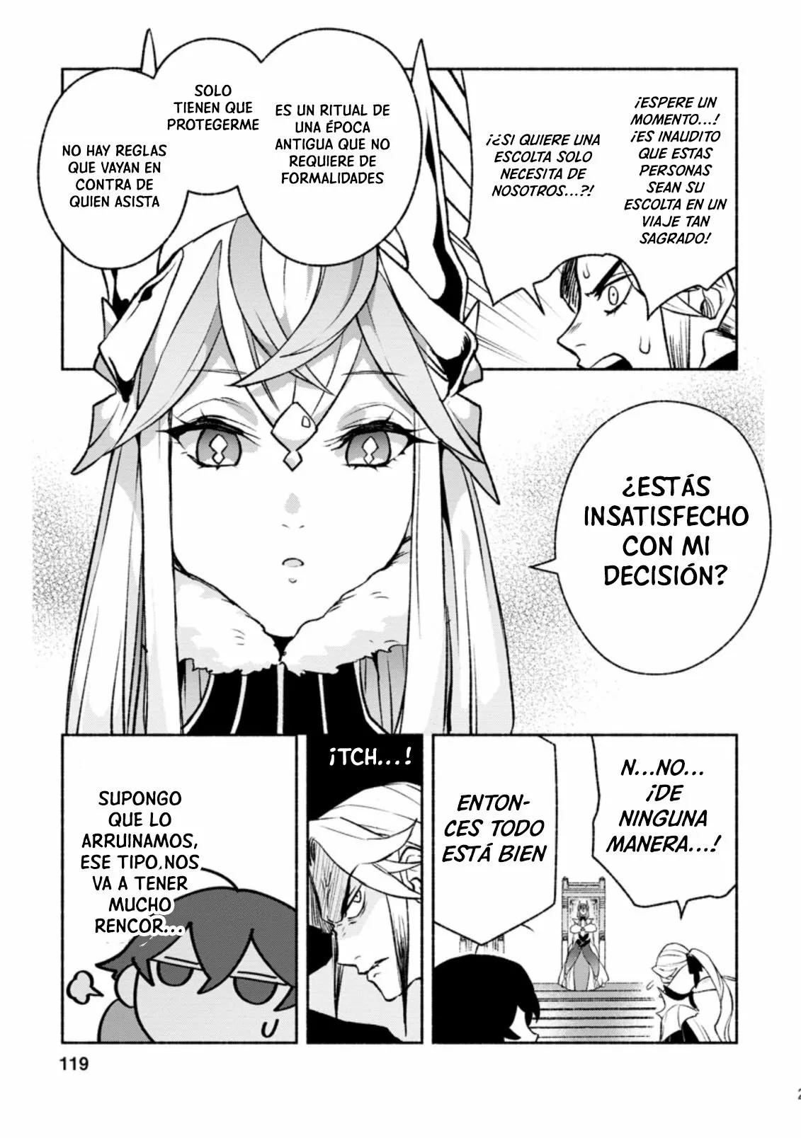Sono Monban, Saikyou Nitsuki: Tsuihou Sareta Bougyo Ryoku 9999 no Senshi, Ou Miyako no Monban Toshite Musou Suru Capítulo 14.3 - Page 9