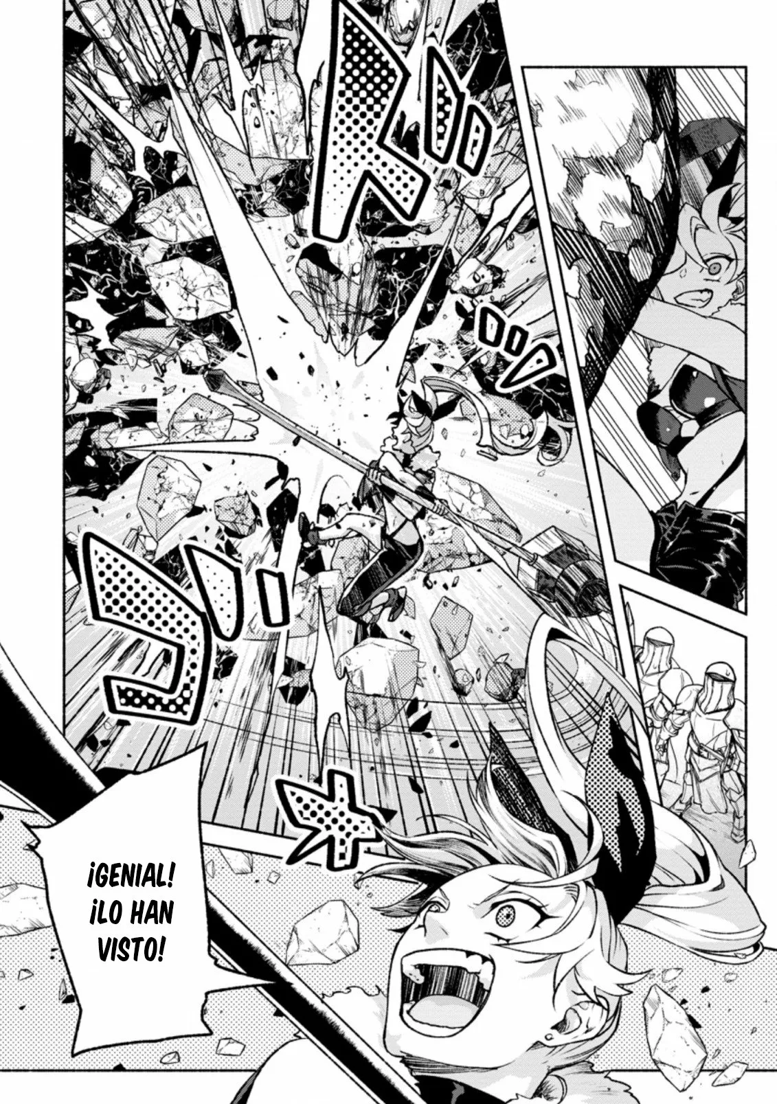Sono Monban, Saikyou Nitsuki: Tsuihou Sareta Bougyo Ryoku 9999 no Senshi, Ou Miyako no Monban Toshite Musou Suru Capítulo 15 - Page 11