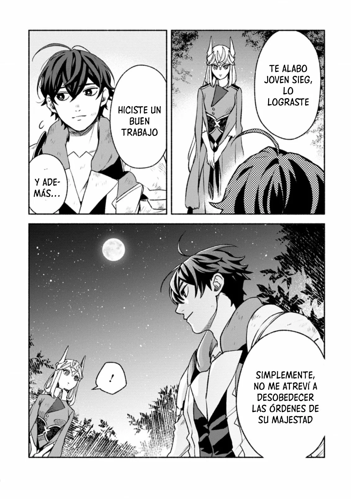 Sono Monban, Saikyou Nitsuki: Tsuihou Sareta Bougyo Ryoku 9999 no Senshi, Ou Miyako no Monban Toshite Musou Suru Capítulo 16 - Page 12