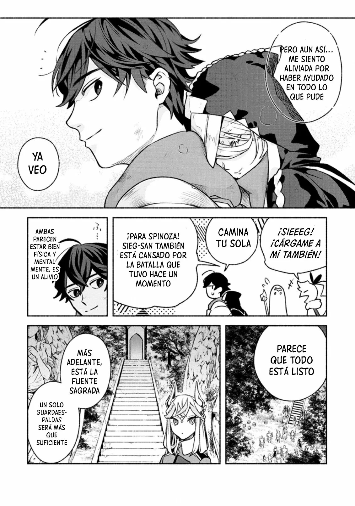 Sono Monban, Saikyou Nitsuki: Tsuihou Sareta Bougyo Ryoku 9999 no Senshi, Ou Miyako no Monban Toshite Musou Suru Capítulo 16 - Page 19