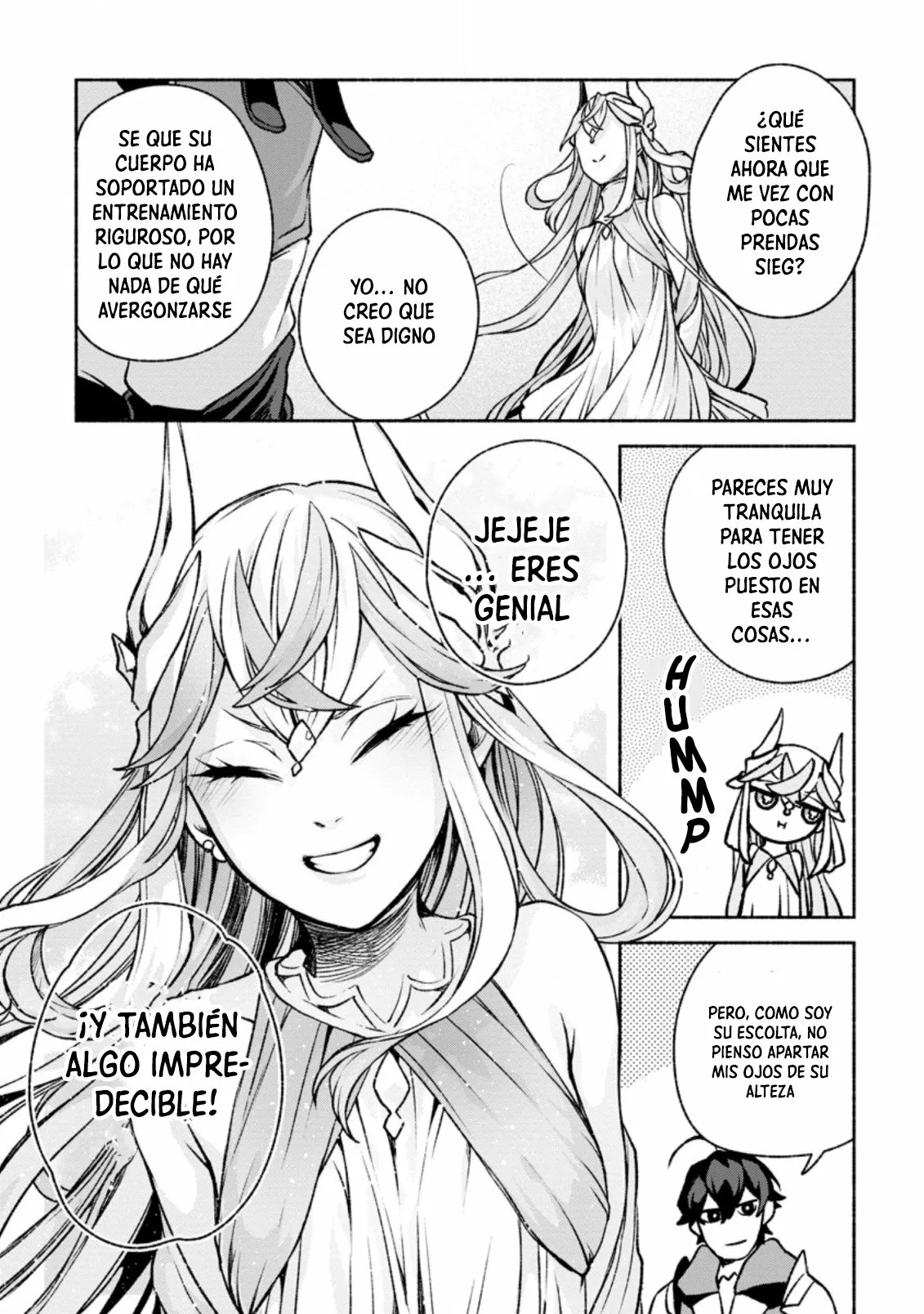 Sono Monban, Saikyou Nitsuki: Tsuihou Sareta Bougyo Ryoku 9999 no Senshi, Ou Miyako no Monban Toshite Musou Suru Capítulo 16 - Page 24