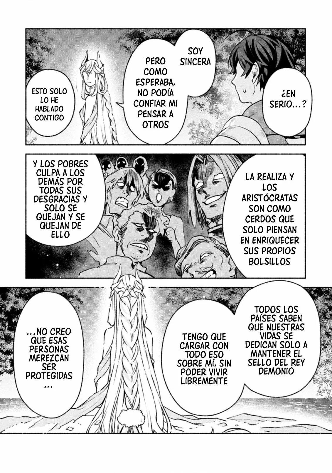 Sono Monban, Saikyou Nitsuki: Tsuihou Sareta Bougyo Ryoku 9999 no Senshi, Ou Miyako no Monban Toshite Musou Suru Capítulo 16 - Page 31