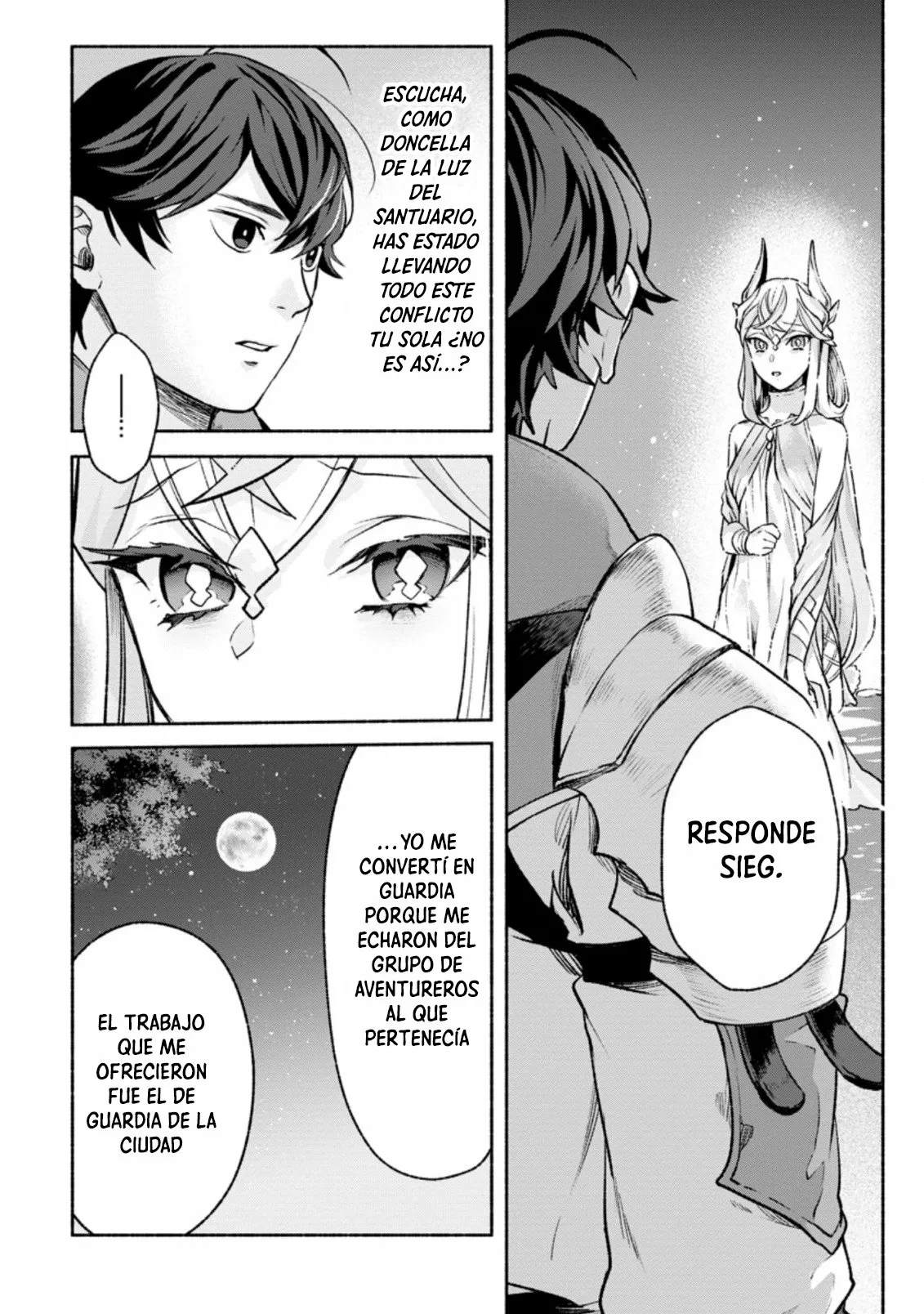 Sono Monban, Saikyou Nitsuki: Tsuihou Sareta Bougyo Ryoku 9999 no Senshi, Ou Miyako no Monban Toshite Musou Suru Capítulo 17 - Page 3