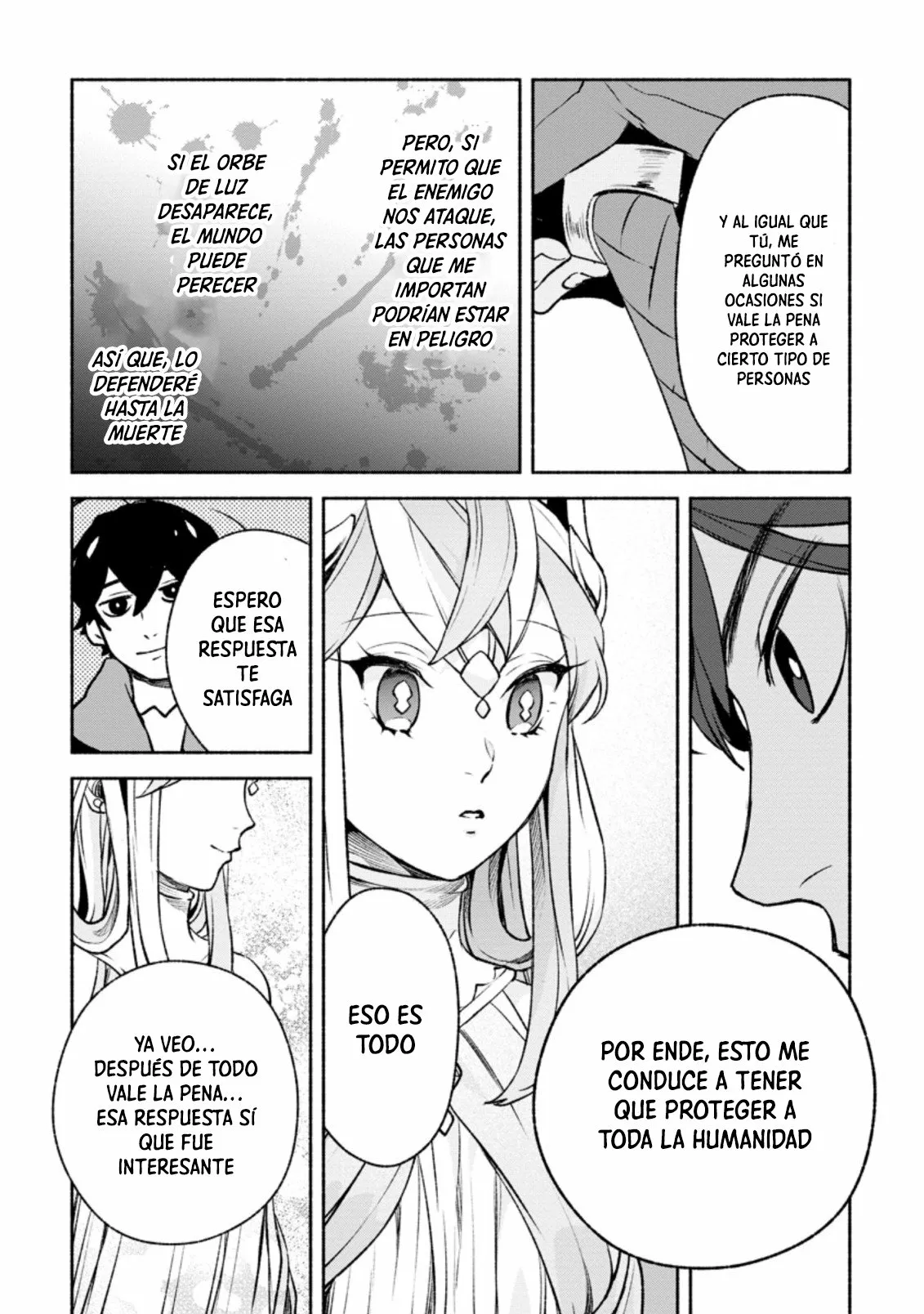 Sono Monban, Saikyou Nitsuki: Tsuihou Sareta Bougyo Ryoku 9999 no Senshi, Ou Miyako no Monban Toshite Musou Suru Capítulo 17 - Page 5