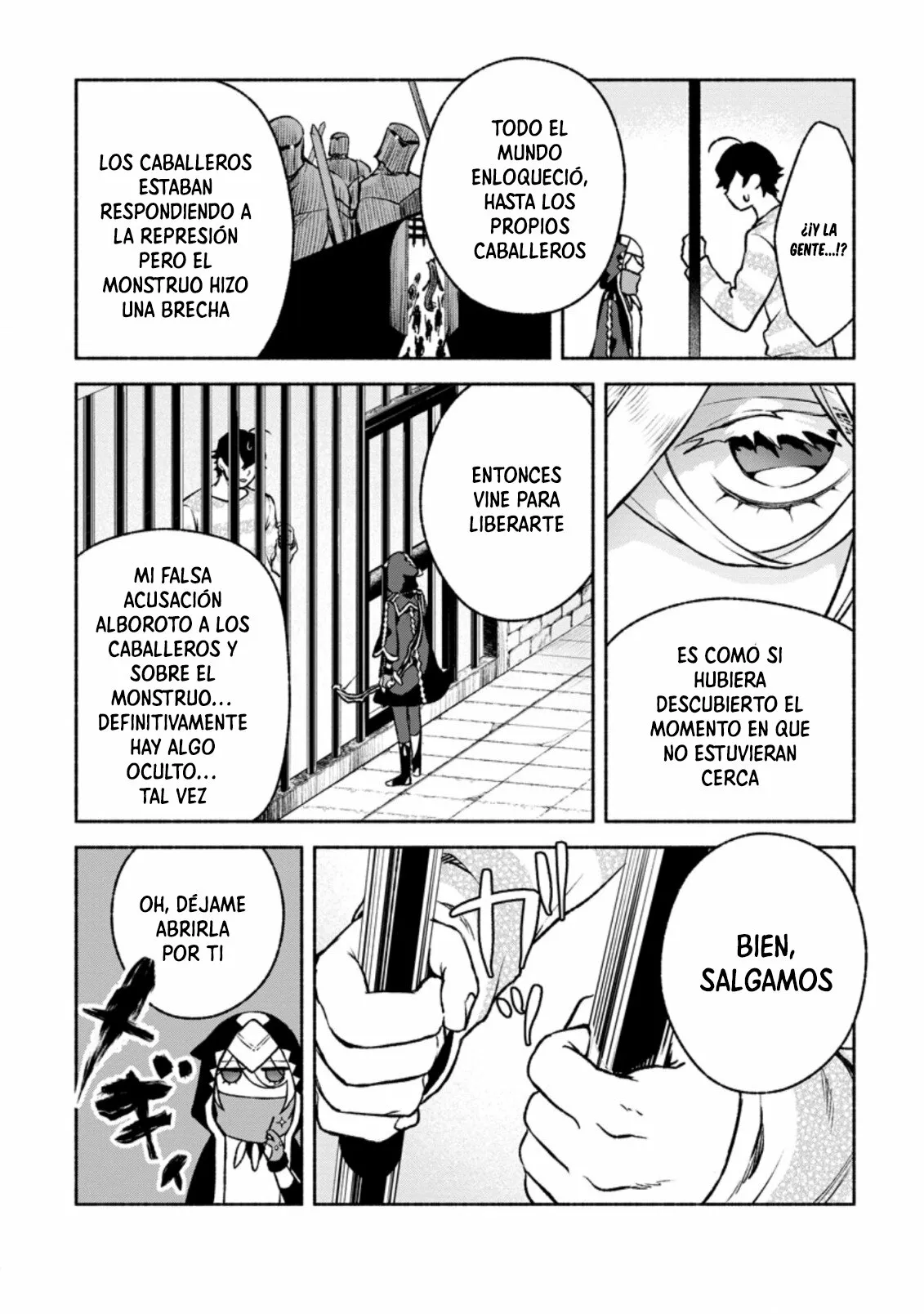 Sono Monban, Saikyou Nitsuki: Tsuihou Sareta Bougyo Ryoku 9999 no Senshi, Ou Miyako no Monban Toshite Musou Suru Capítulo 18 - Page 25