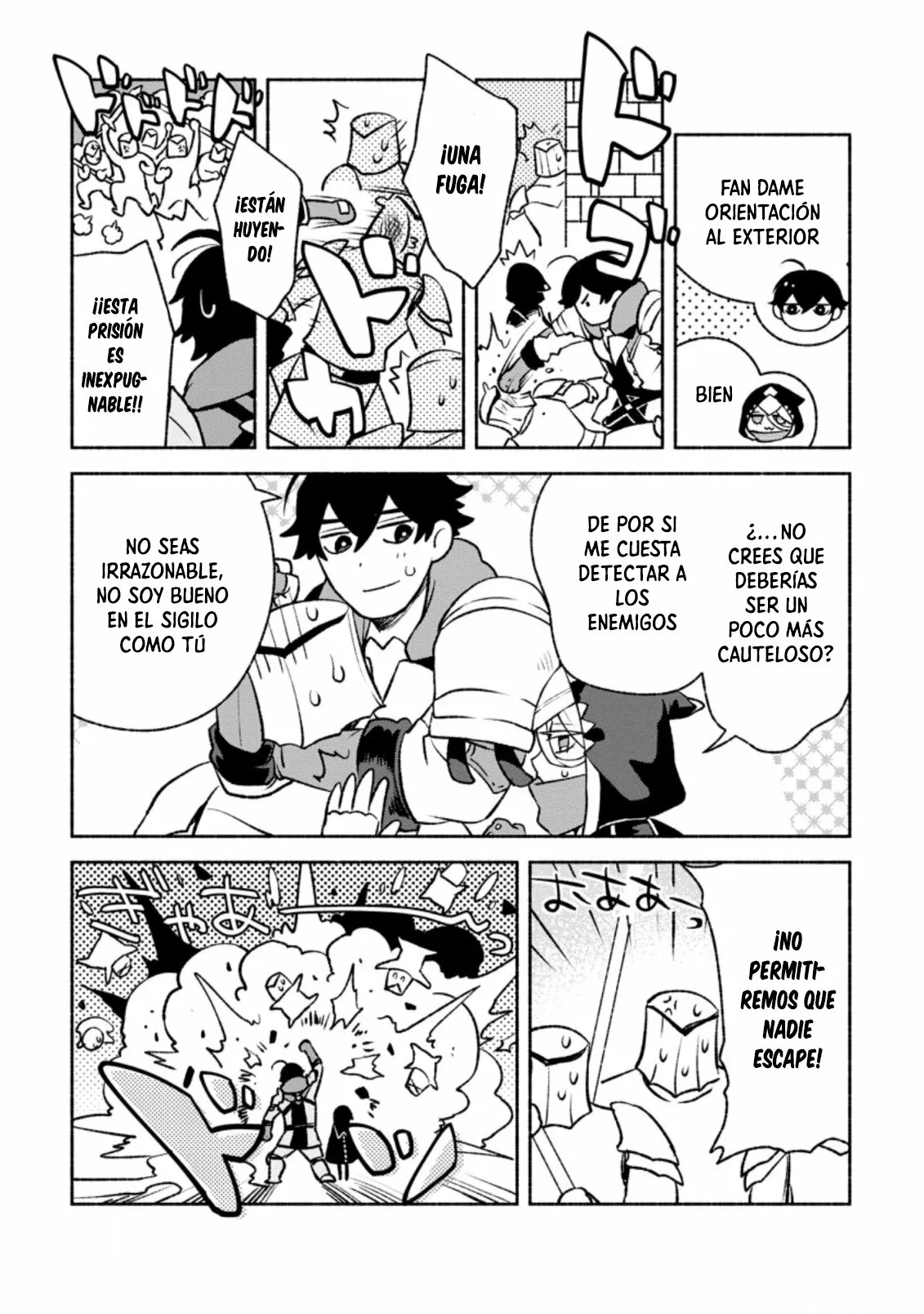 Sono Monban, Saikyou Nitsuki: Tsuihou Sareta Bougyo Ryoku 9999 no Senshi, Ou Miyako no Monban Toshite Musou Suru Capítulo 18 - Page 28
