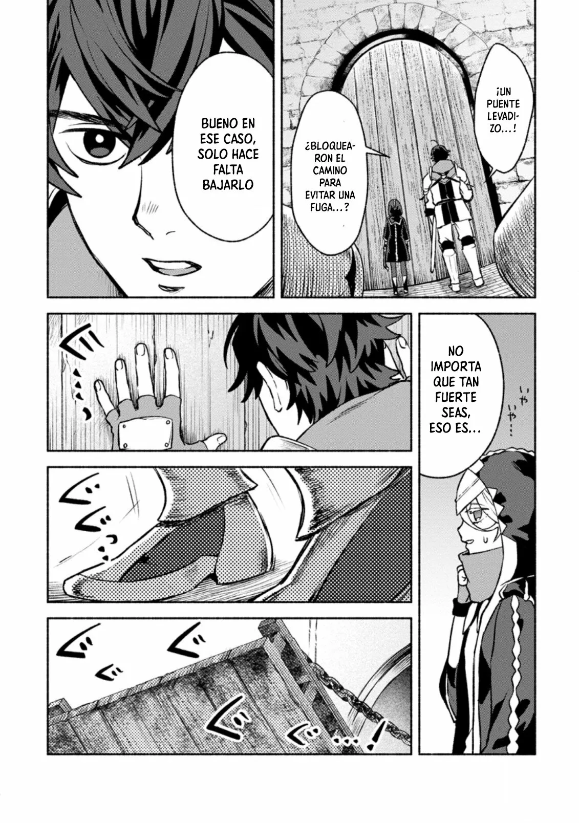Sono Monban, Saikyou Nitsuki: Tsuihou Sareta Bougyo Ryoku 9999 no Senshi, Ou Miyako no Monban Toshite Musou Suru Capítulo 18 - Page 29