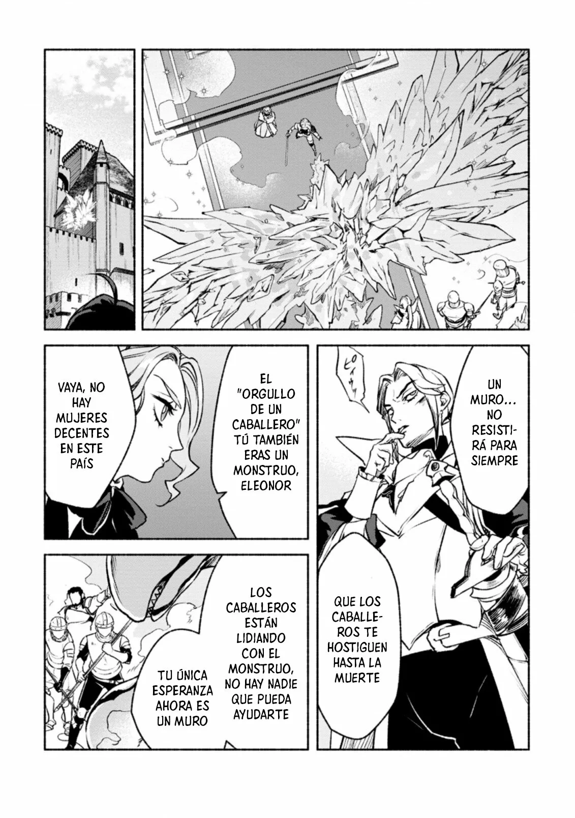 Sono Monban, Saikyou Nitsuki: Tsuihou Sareta Bougyo Ryoku 9999 no Senshi, Ou Miyako no Monban Toshite Musou Suru Capítulo 19 - Page 12